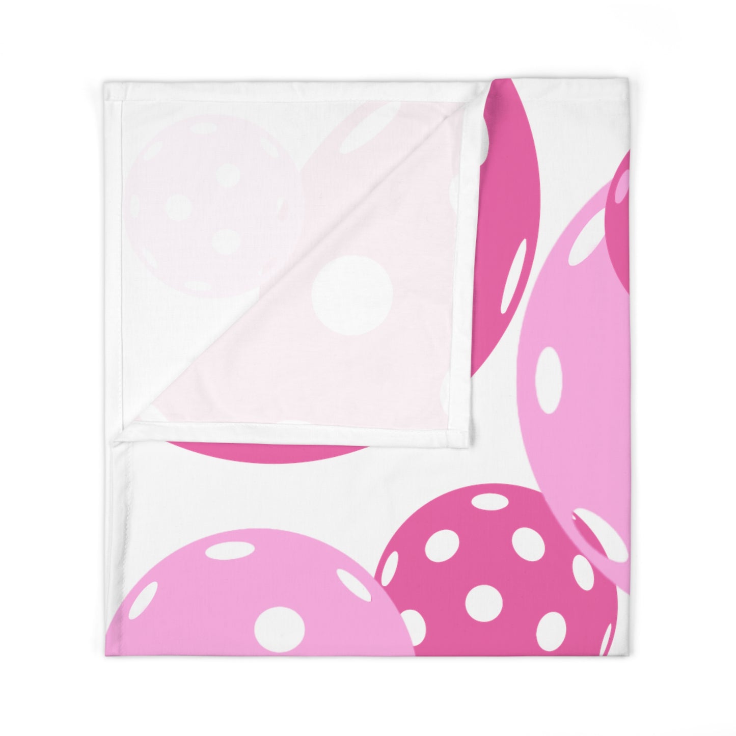Baby Swaddle Blanket - PINK PICKLEBALLS