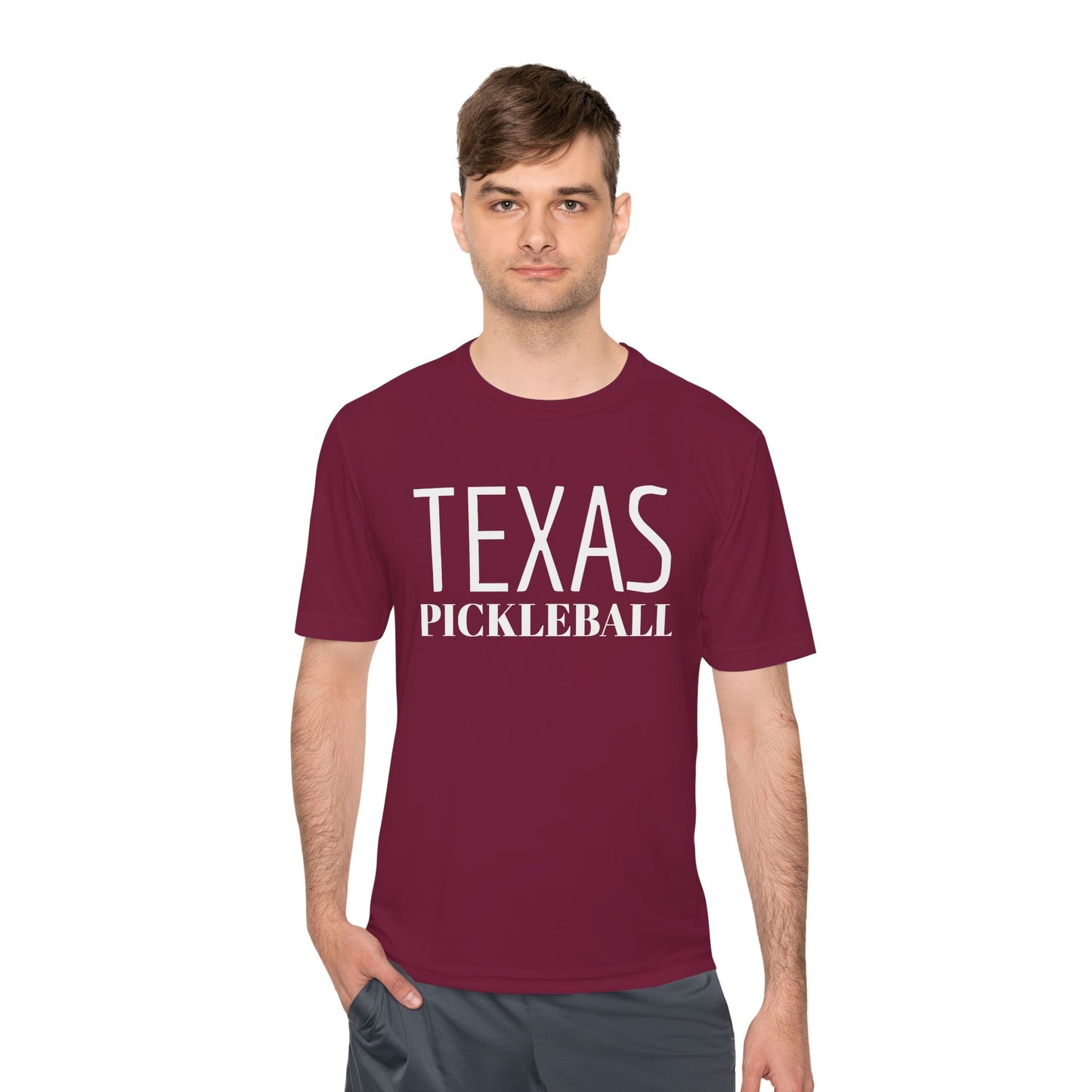 PICKLEBALL - Unisex Moisture Wicking Tee TEXAS PICKLEBALL