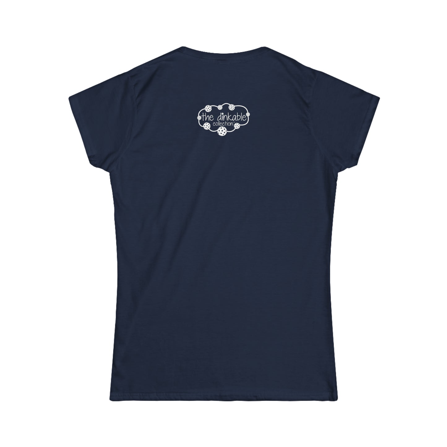Women's Softstyle Tee PEACE LOVE DINK