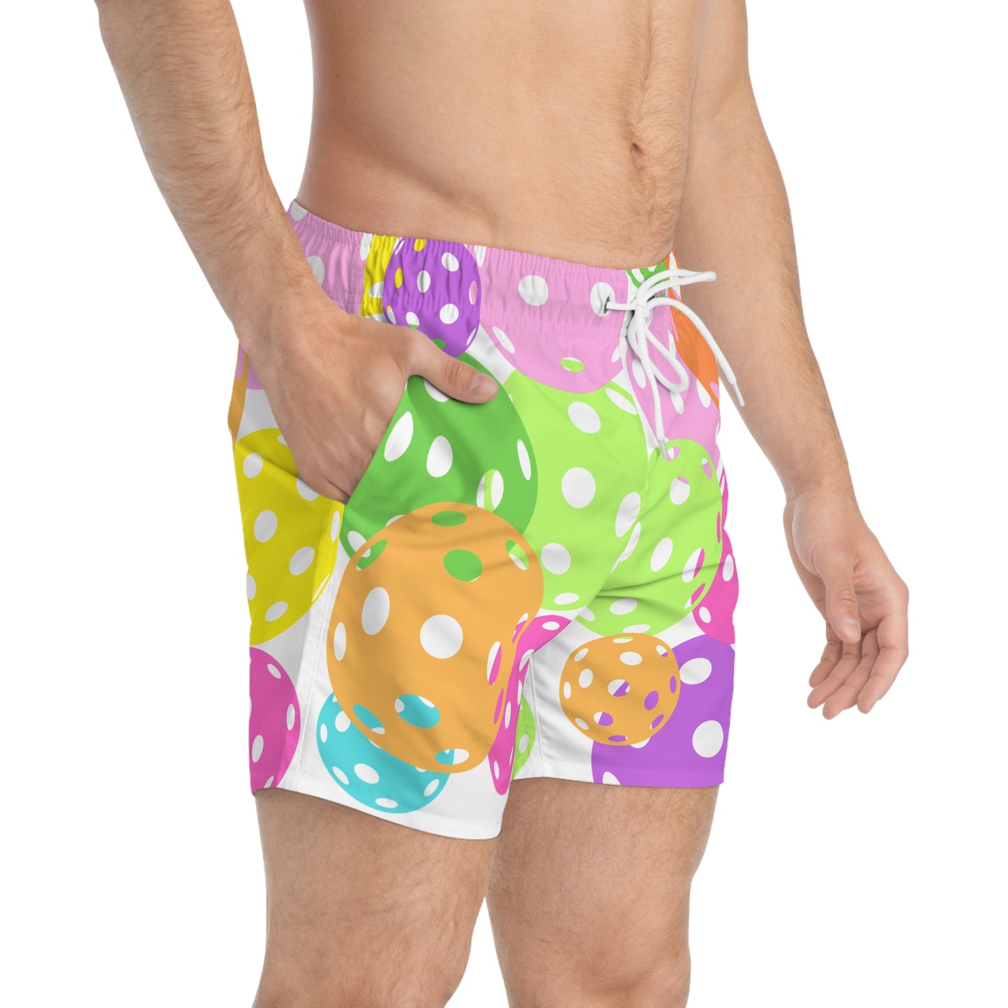 Pickleball Trunks (with liner) Multi-Color Pastel