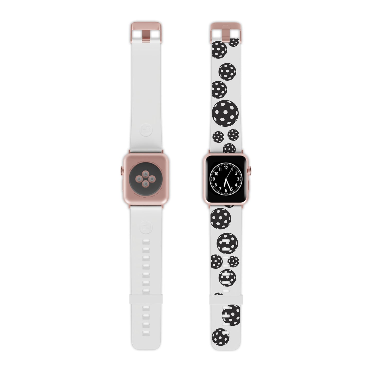 PICKLEBALL Watch Band for Apple Watch BLACK & WHITE