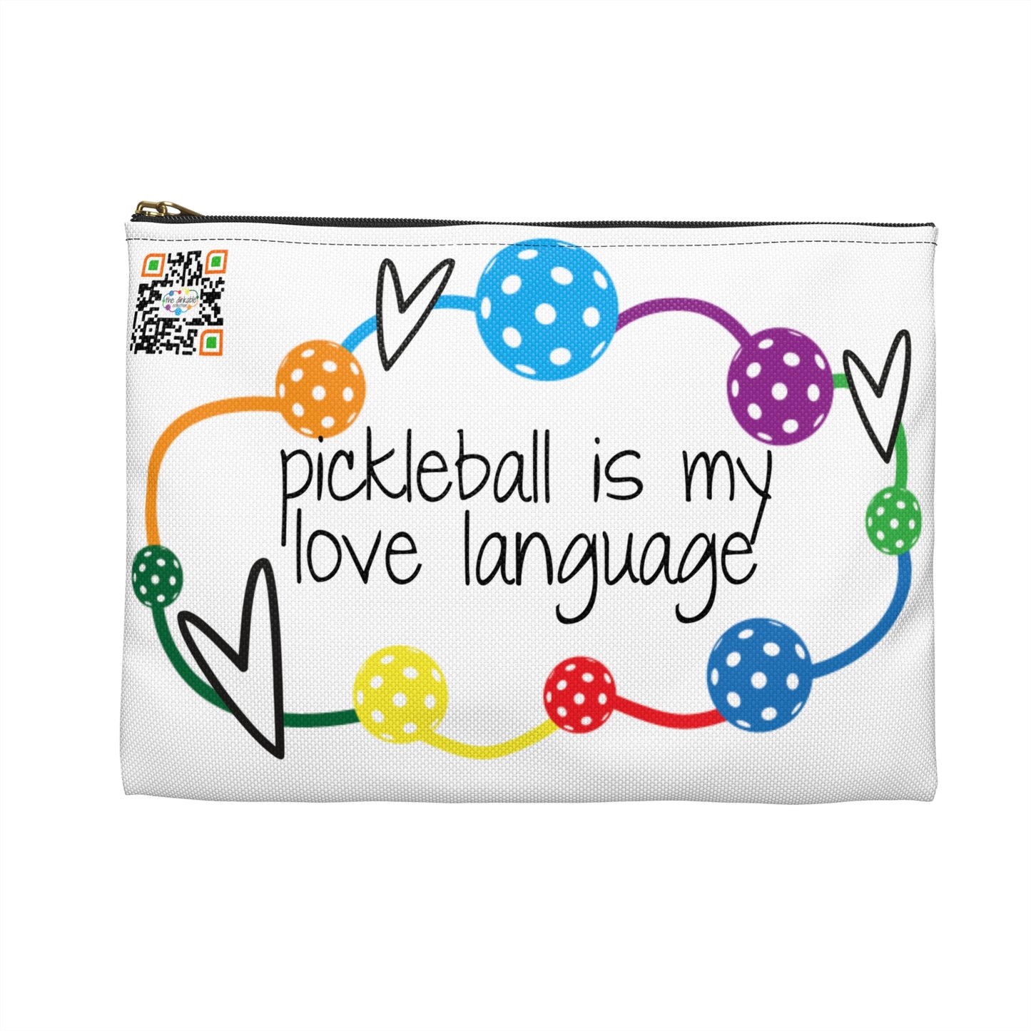 PICKLEBALL Accessory Pouch 'pickleball is my love language'