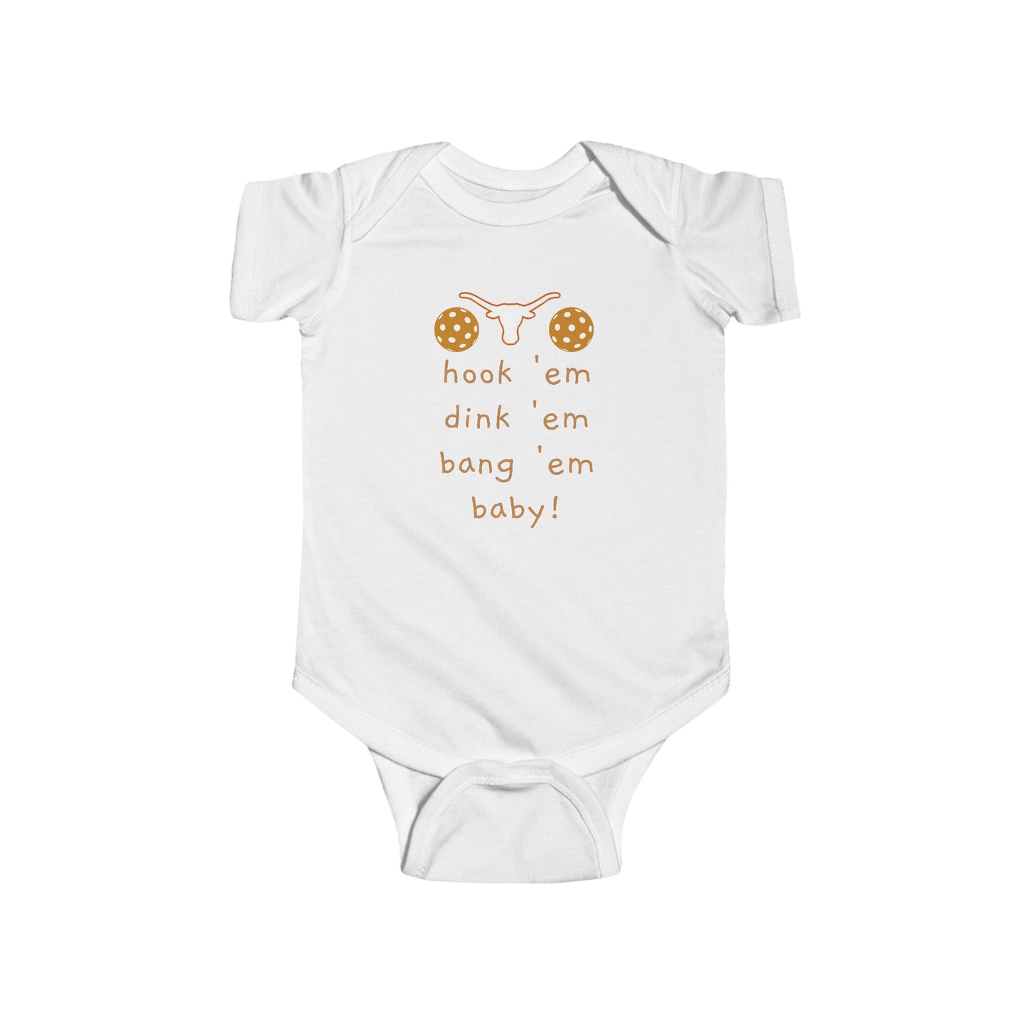 Infant Fine Jersey Bodysuit - TEXAS
