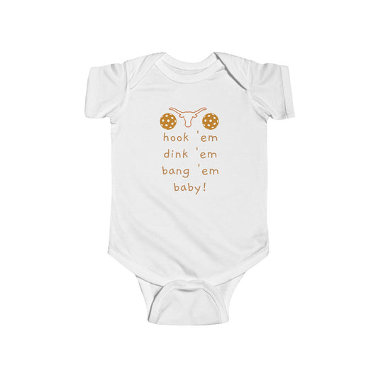 Infant Fine Jersey Bodysuit - TEXAS