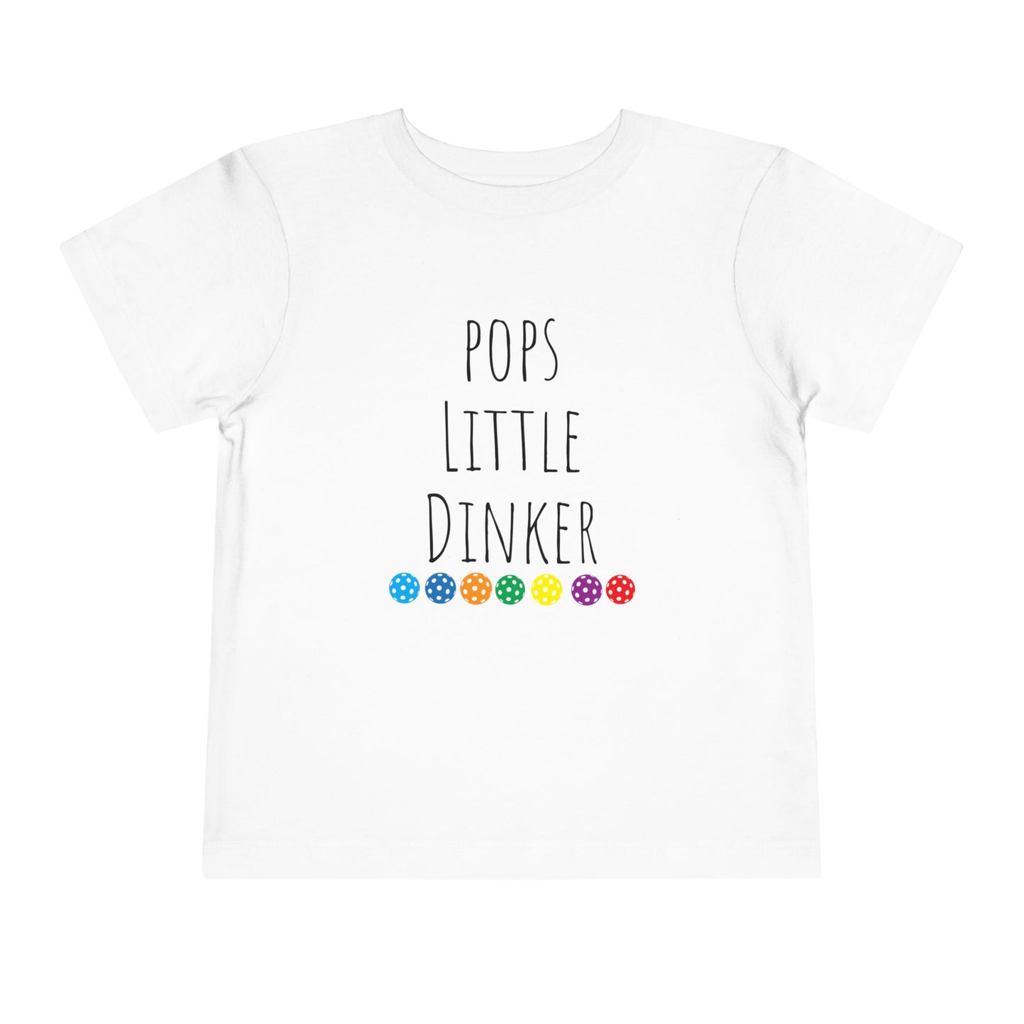 Toddler Short Sleeve Tee - pops little dinker
