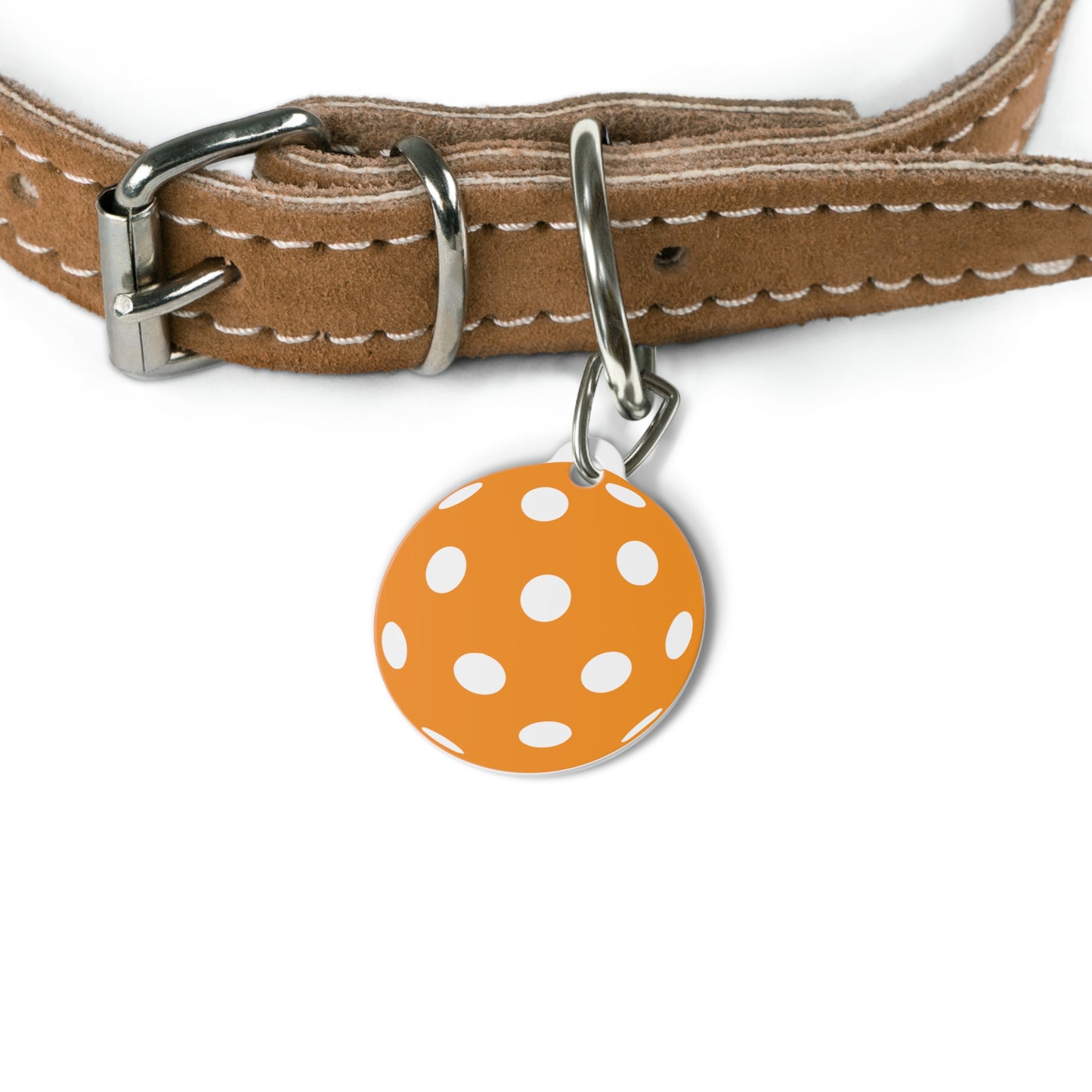 Orange Pet Tag