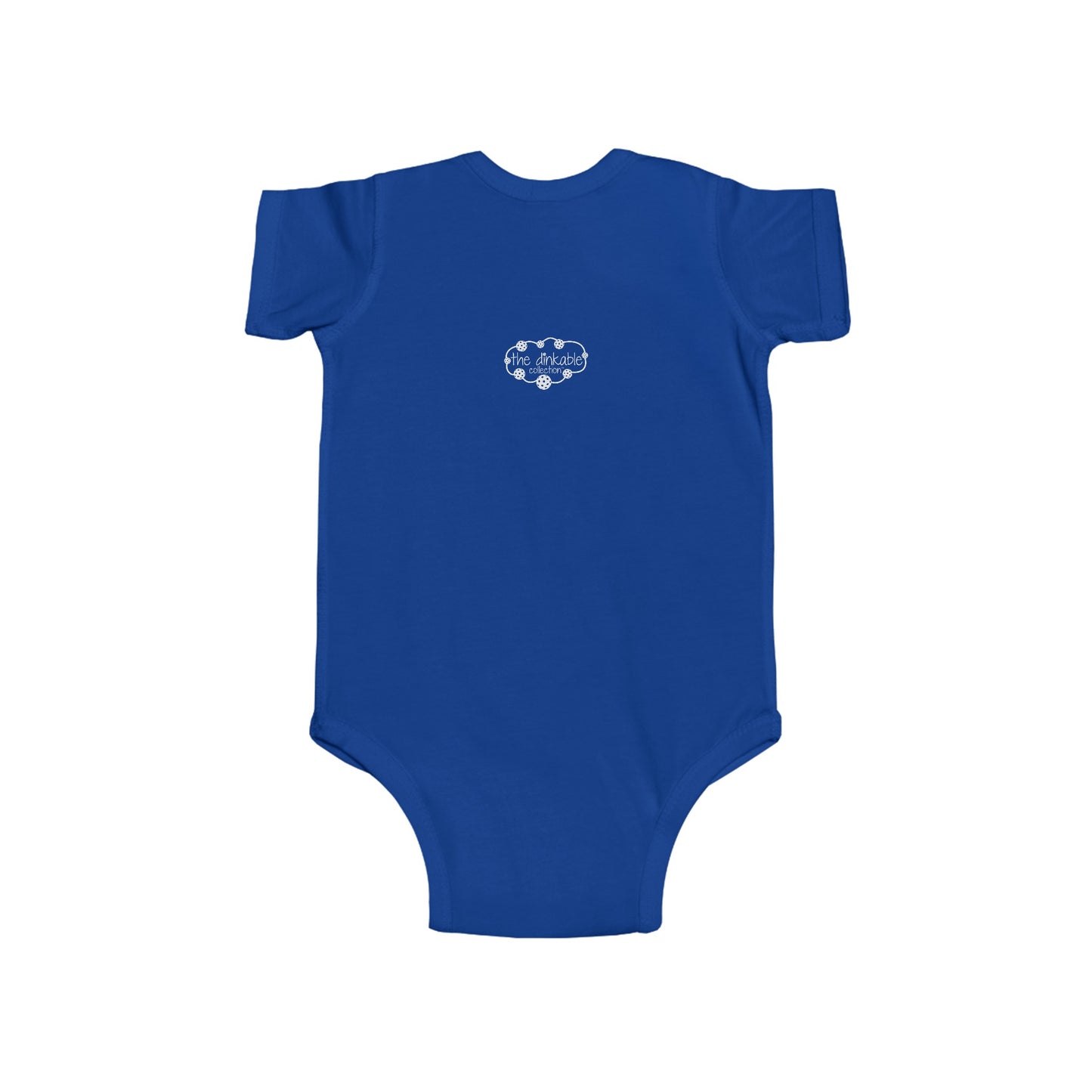 Infant Fine Jersey Bodysuit ‘PAPAS LITTLE DINKER’ BLUE