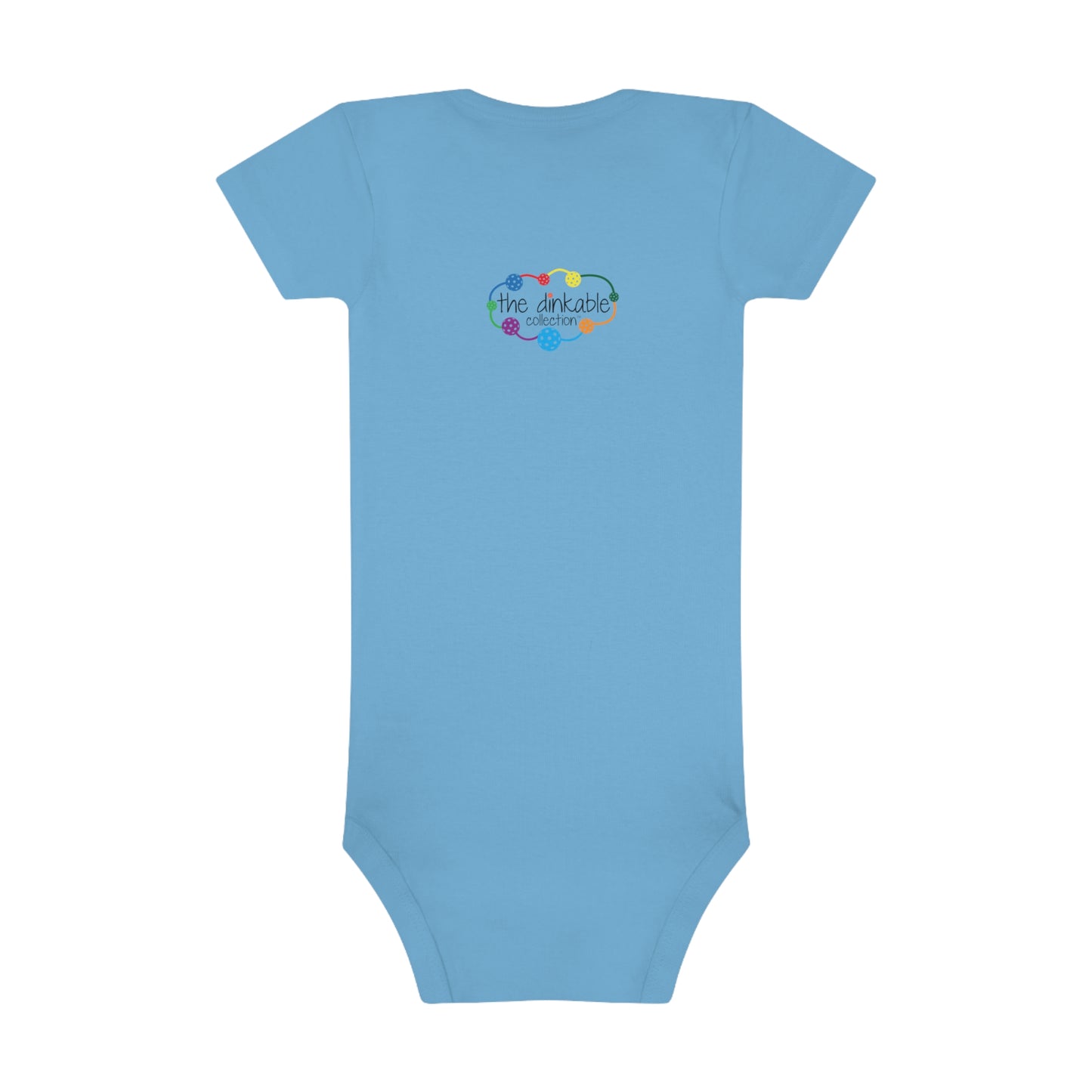 PICKLEBALL Baby Short Sleeve Onesie® Nanas little dinker