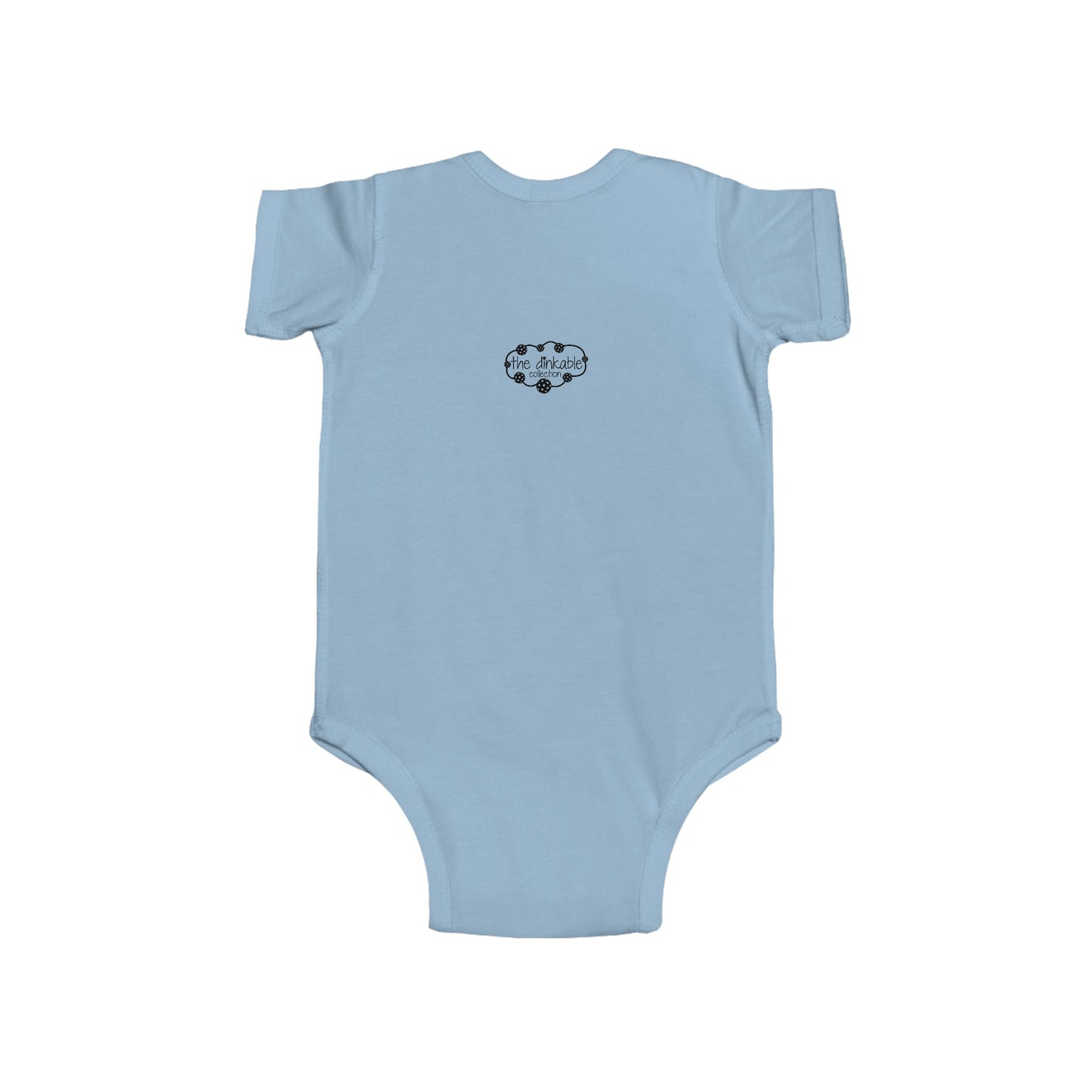 Baby Fine Jersey Bodysuit - TOO DINKIN CUTE (Bundle Shower Gift)