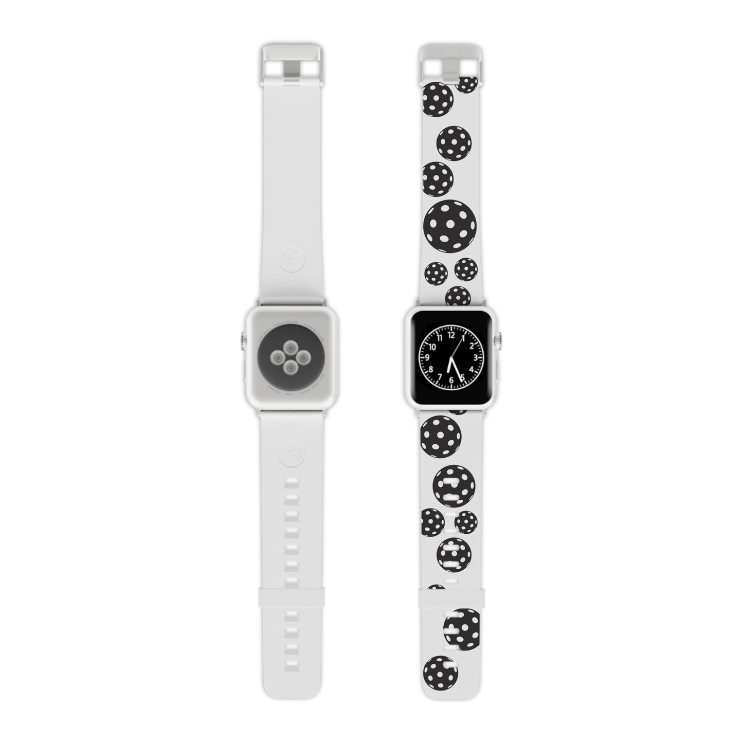PICKLEBALL Watch Band for Apple Watch BLACK & WHITE