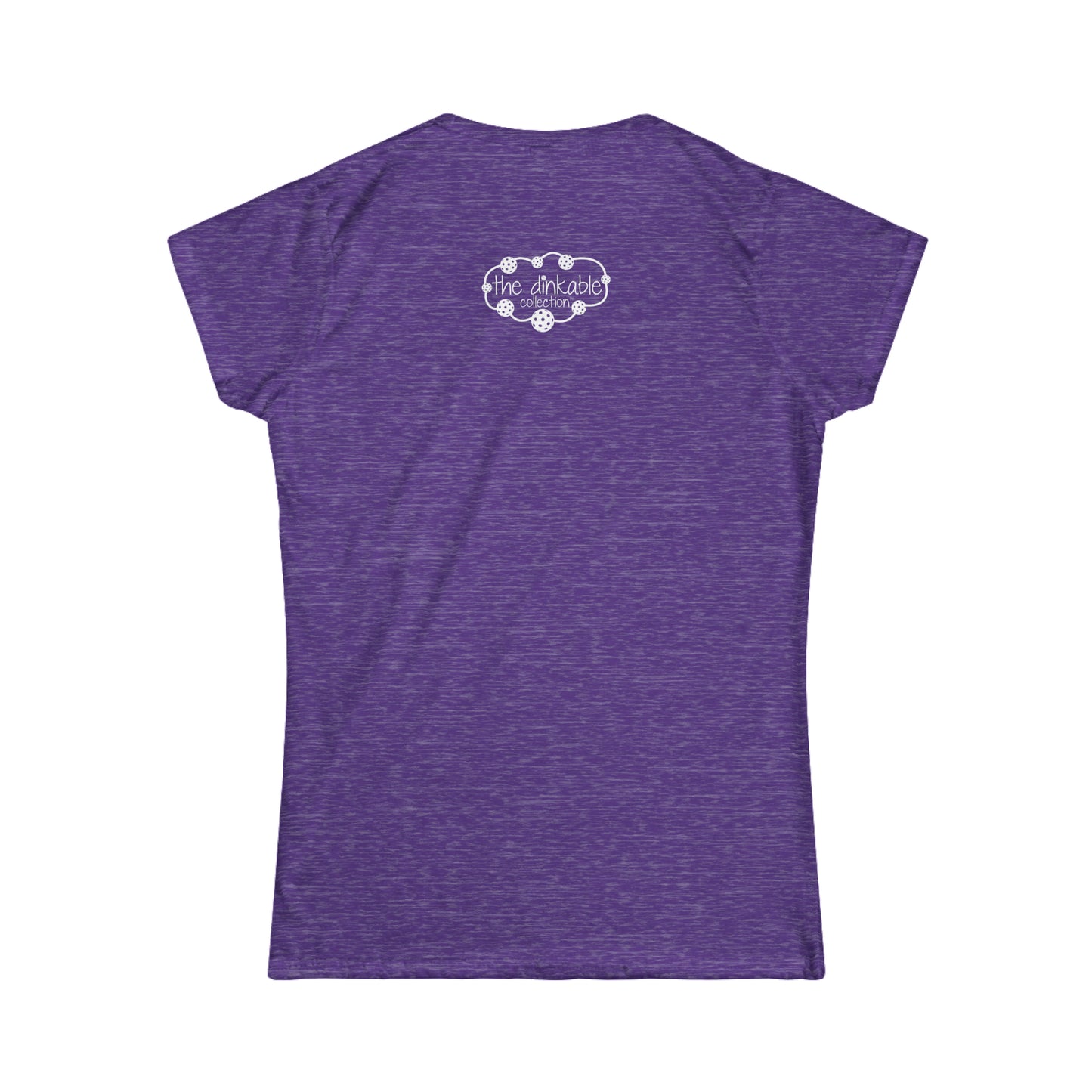 Women's Softstyle Tee PEACE LOVE DINK