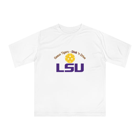 Pickleball Moisture Wicking Unisex Zone Performance T-shirt LSU
