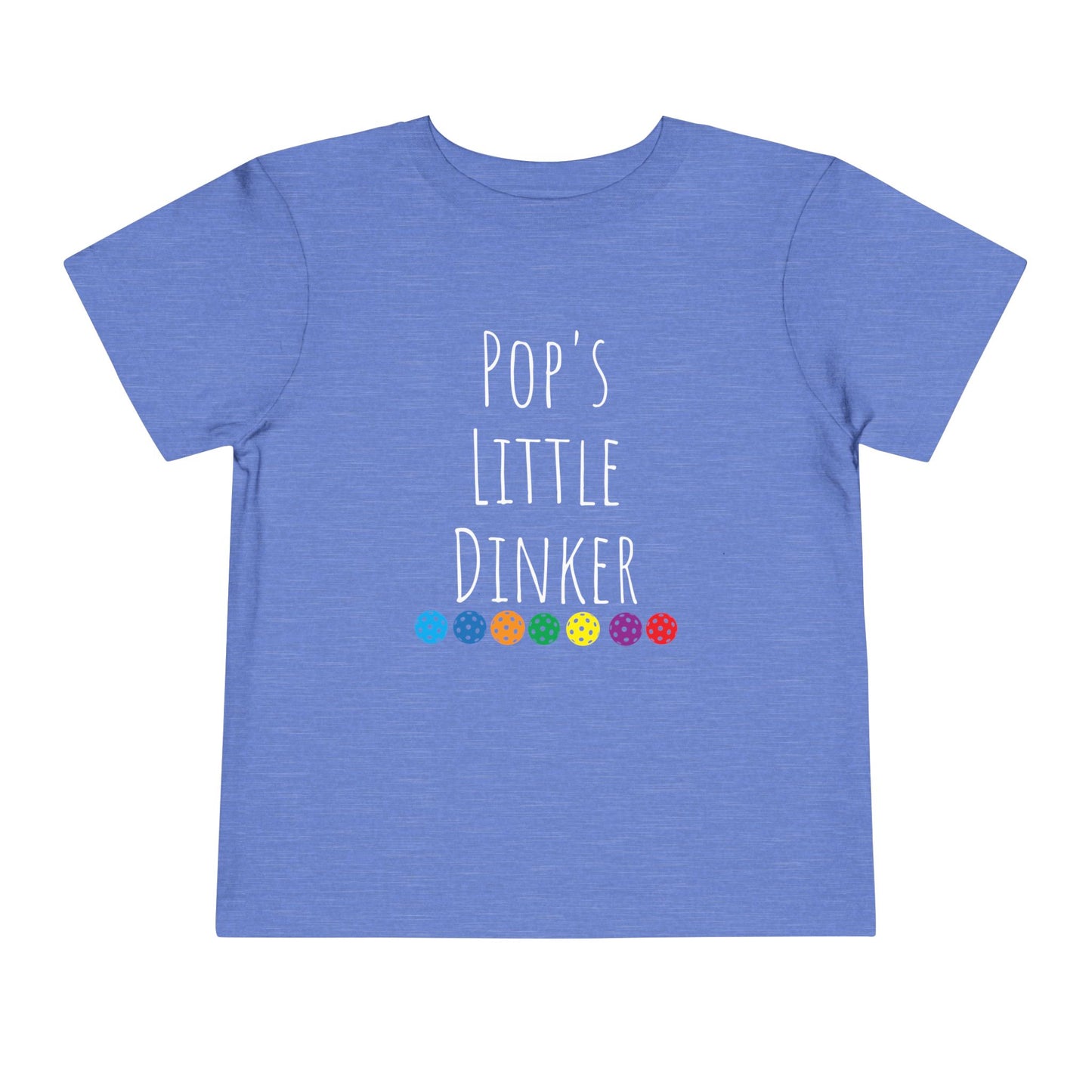 Toddler Short Sleeve Tee - pops little dinker