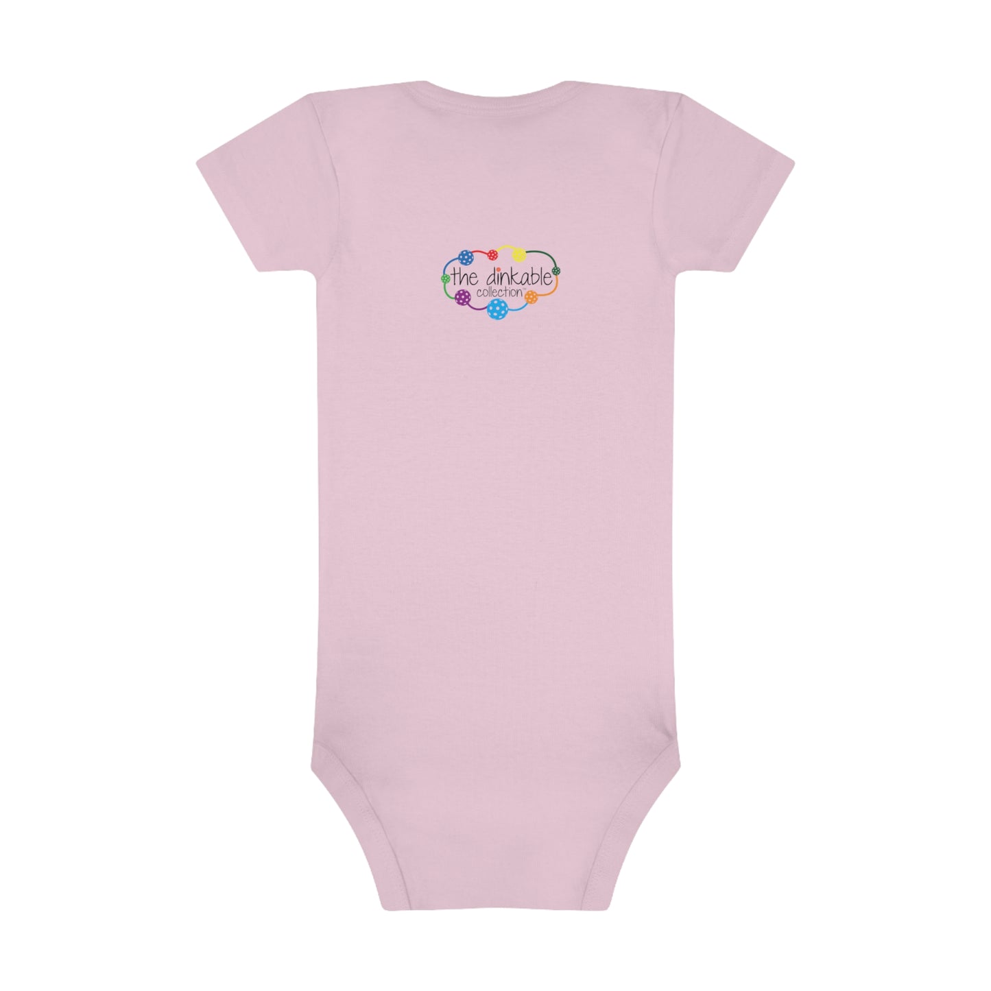 PICKLEBALL Baby Short Sleeve Onesie® Nanas little dinker