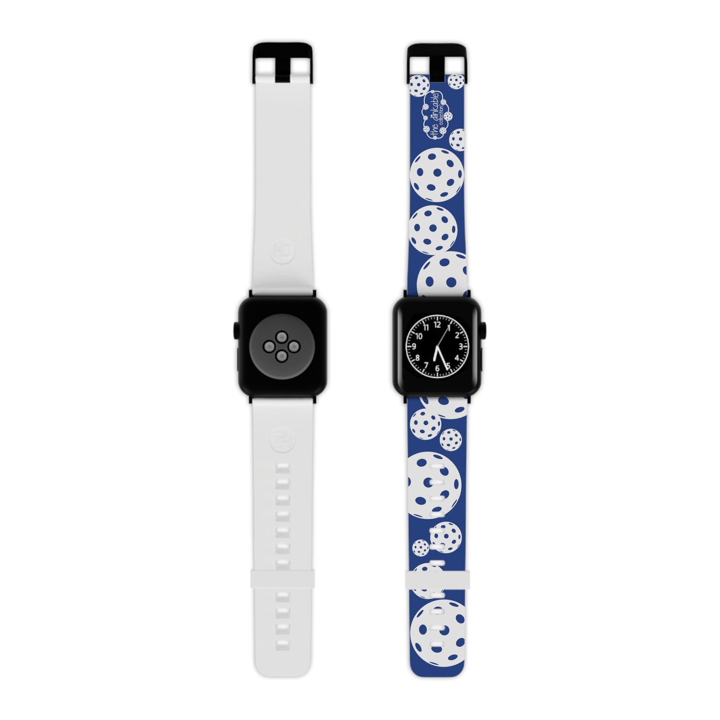 PICKLEBALL Watch Band for Apple Watch BLUE AND WHITE