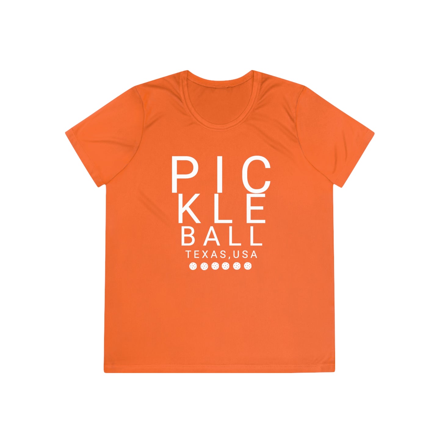 Ladies Competitor Tee - PICKLEBALL TEXAS USA