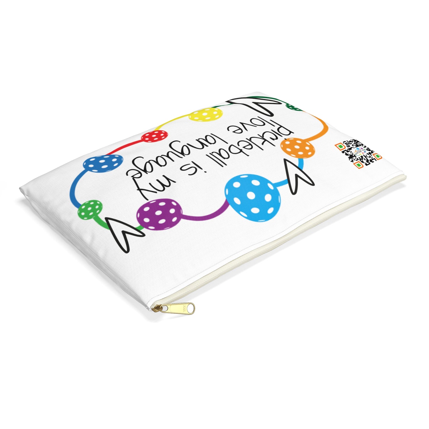 PICKLEBALL Accessory Pouch 'pickleball is my love language'