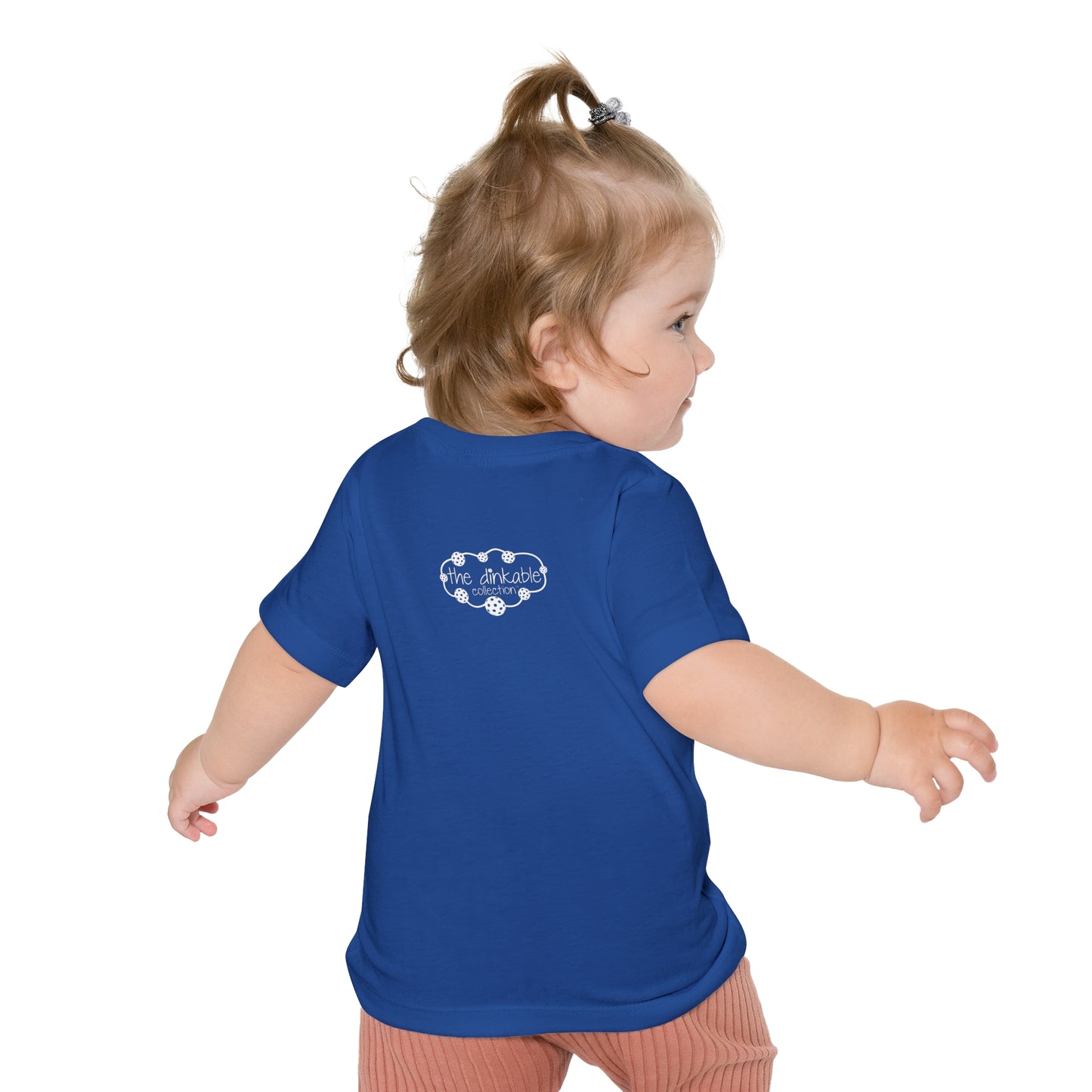 PICKLEBALL - Baby Short Sleeve T-Shirt 'Pops little dinker'