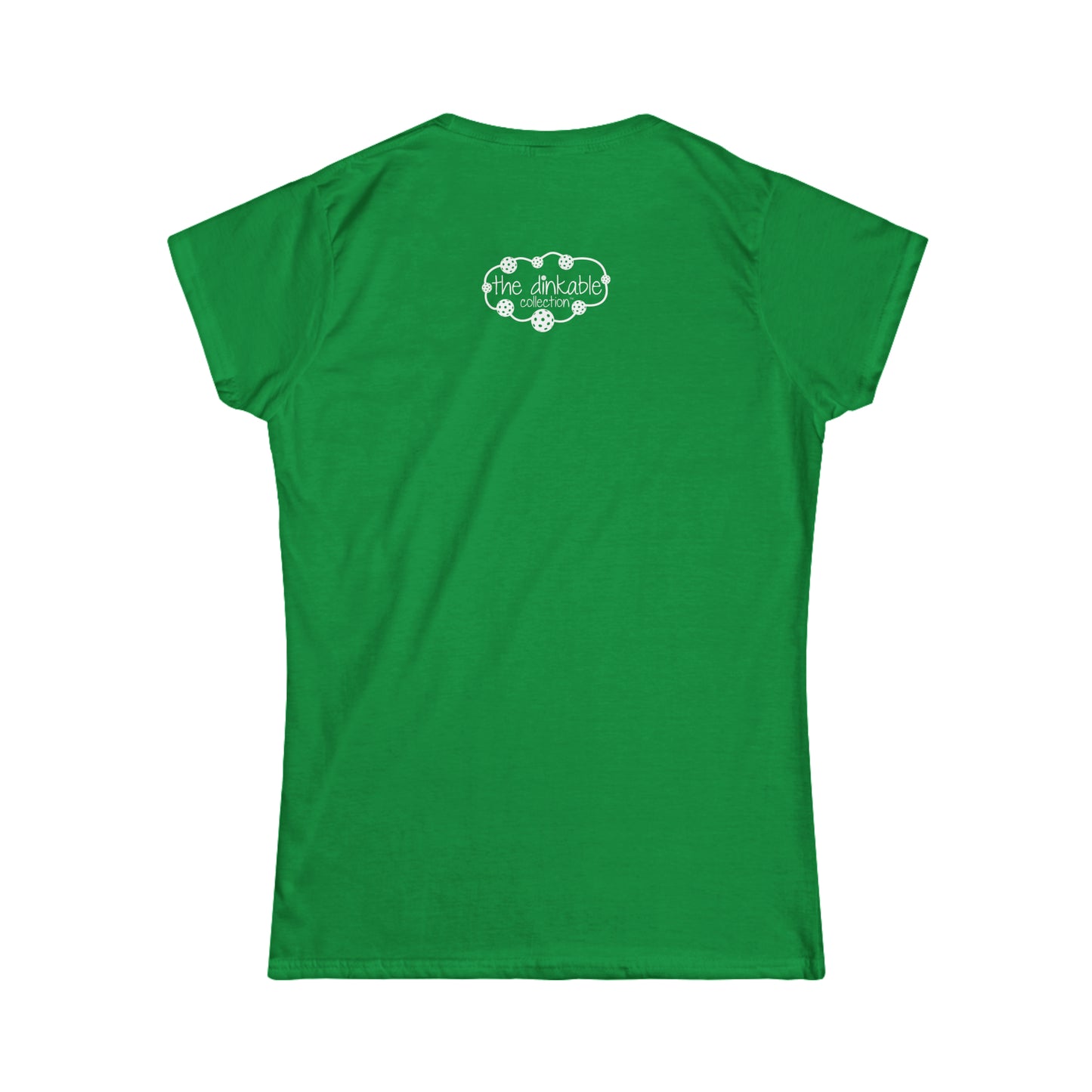 Women's Softstyle Tee PEACE LOVE DINK
