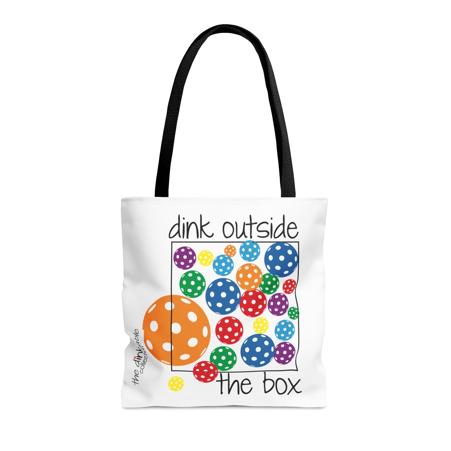 Pickleball Tote Bag (AOP) - Dink outside the box