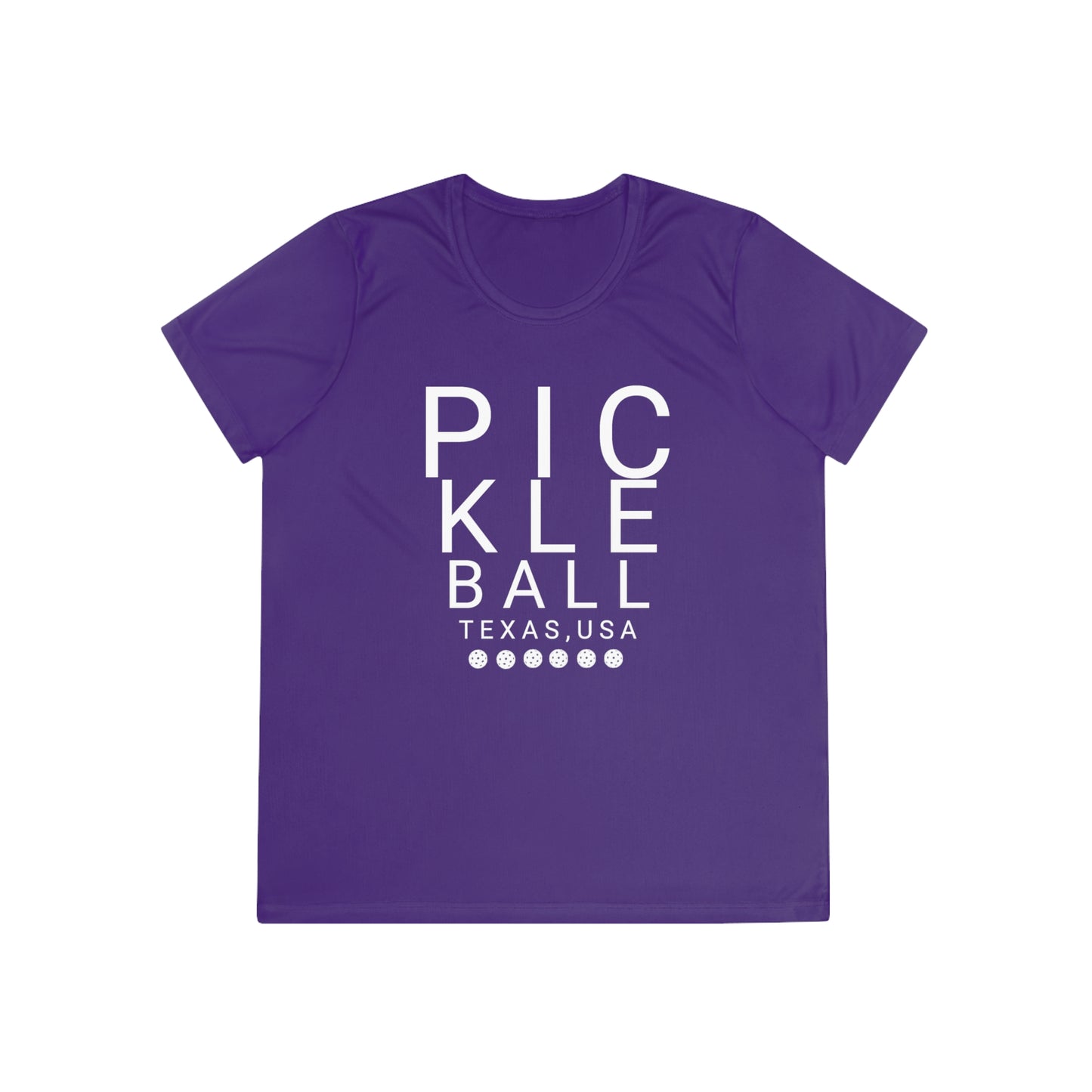 Ladies Competitor Tee - PICKLEBALL TEXAS USA