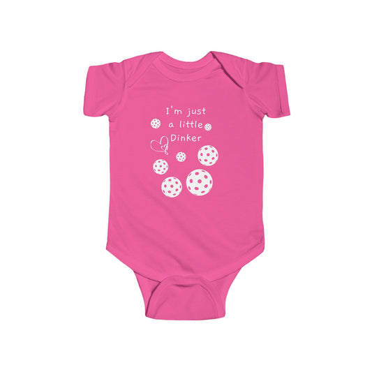 Infant Fine Jersey Bodysuit - I'm just a little dinker