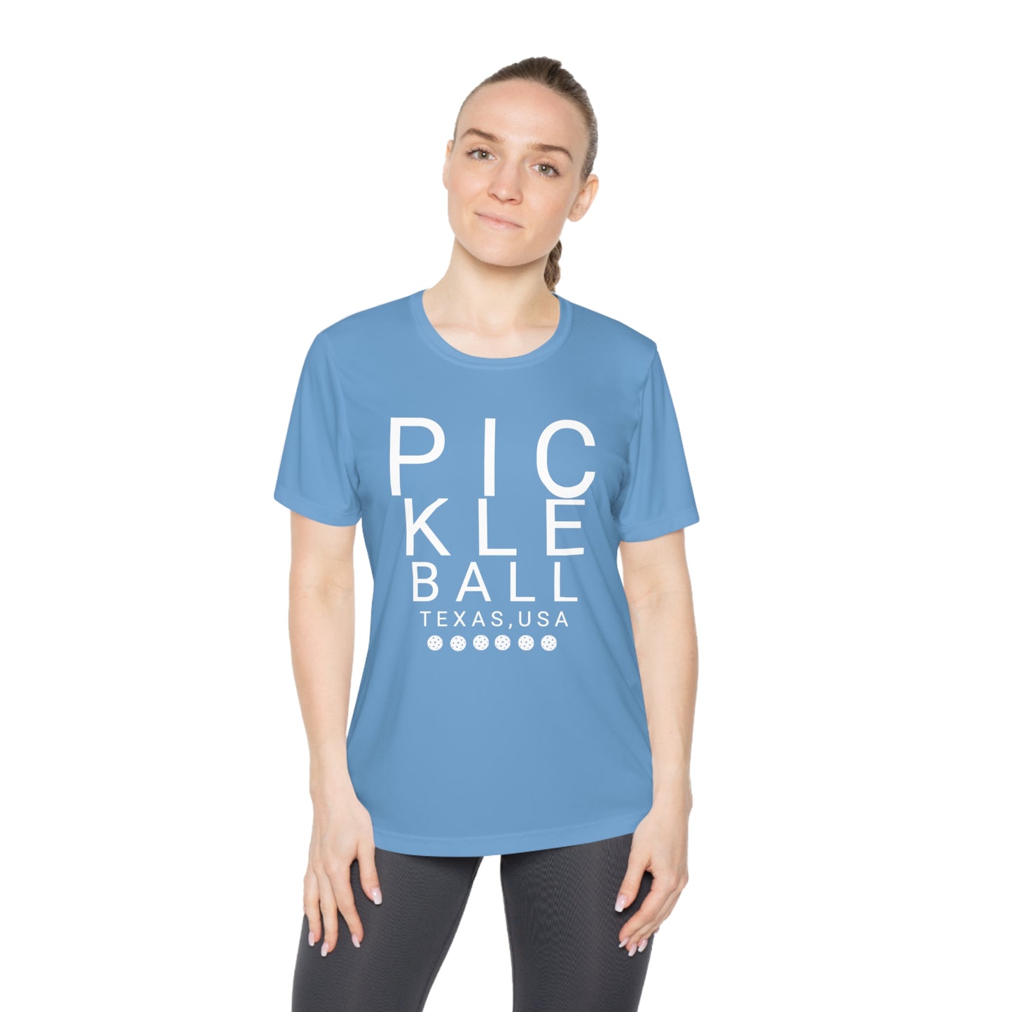 Ladies Competitor Tee - PICKLEBALL TEXAS USA