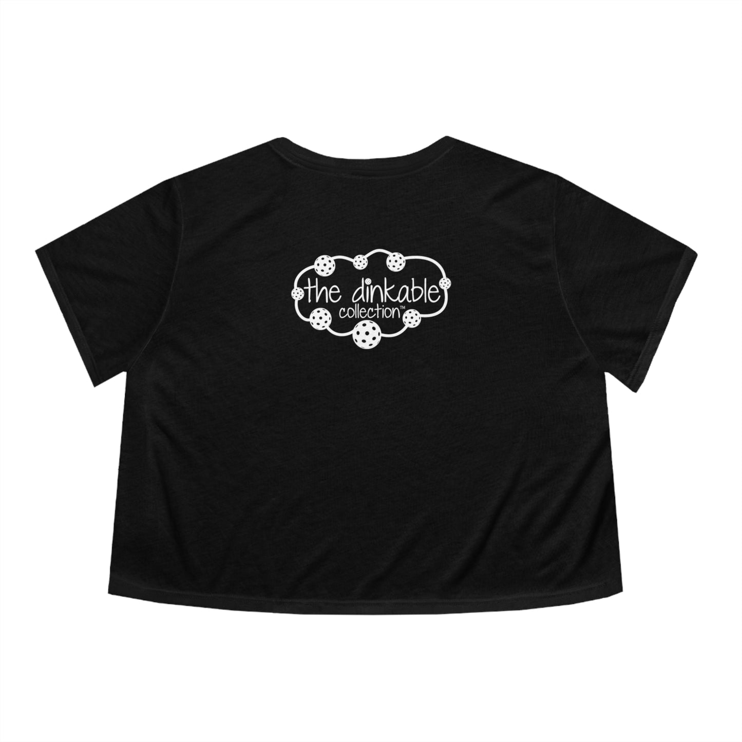 Womens' Cropped Tee - got dink?