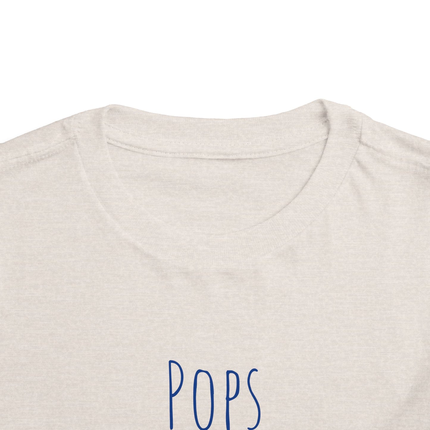 Toddler Short Sleeve Tee - pops little dinker