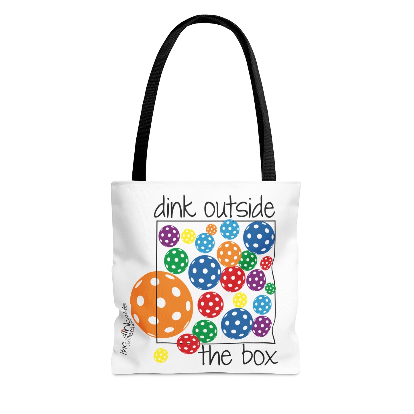 Pickleball Tote Bag (AOP) - Dink outside the box