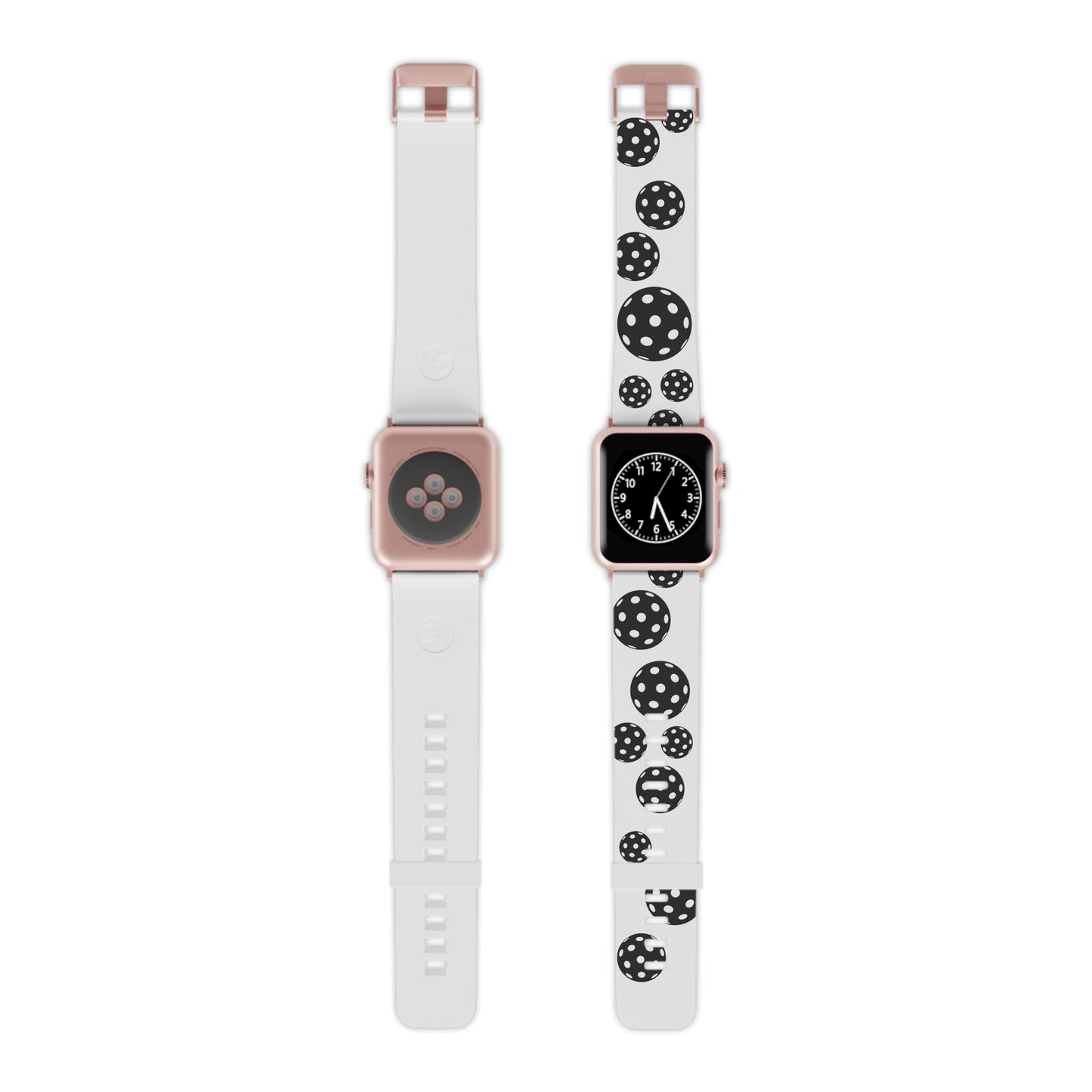 PICKLEBALL Watch Band for Apple Watch BLACK & WHITE