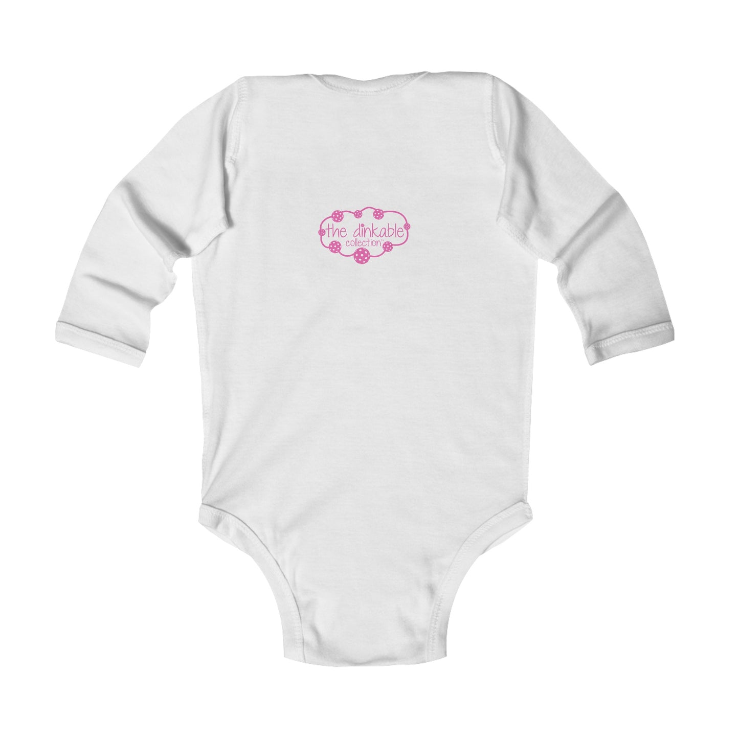 PICKLEBALL Infant Long Sleeve Bodysuit - NANA'S LITTLE DINKER