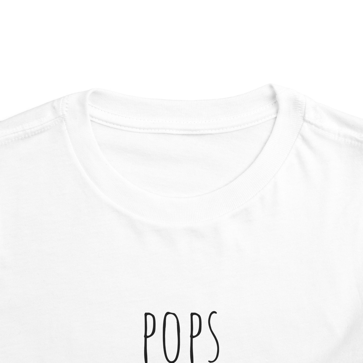 Toddler Short Sleeve Tee - pops little dinker