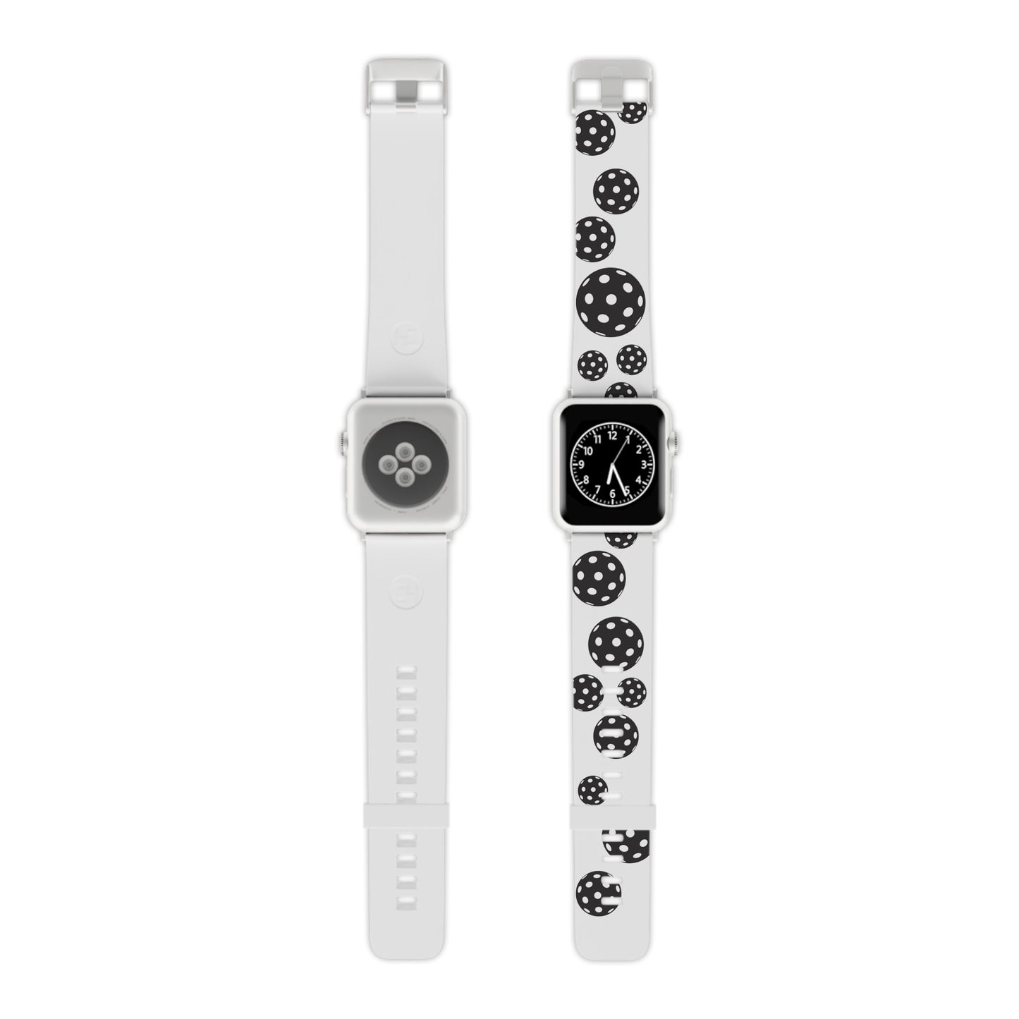 PICKLEBALL Watch Band for Apple Watch BLACK & WHITE