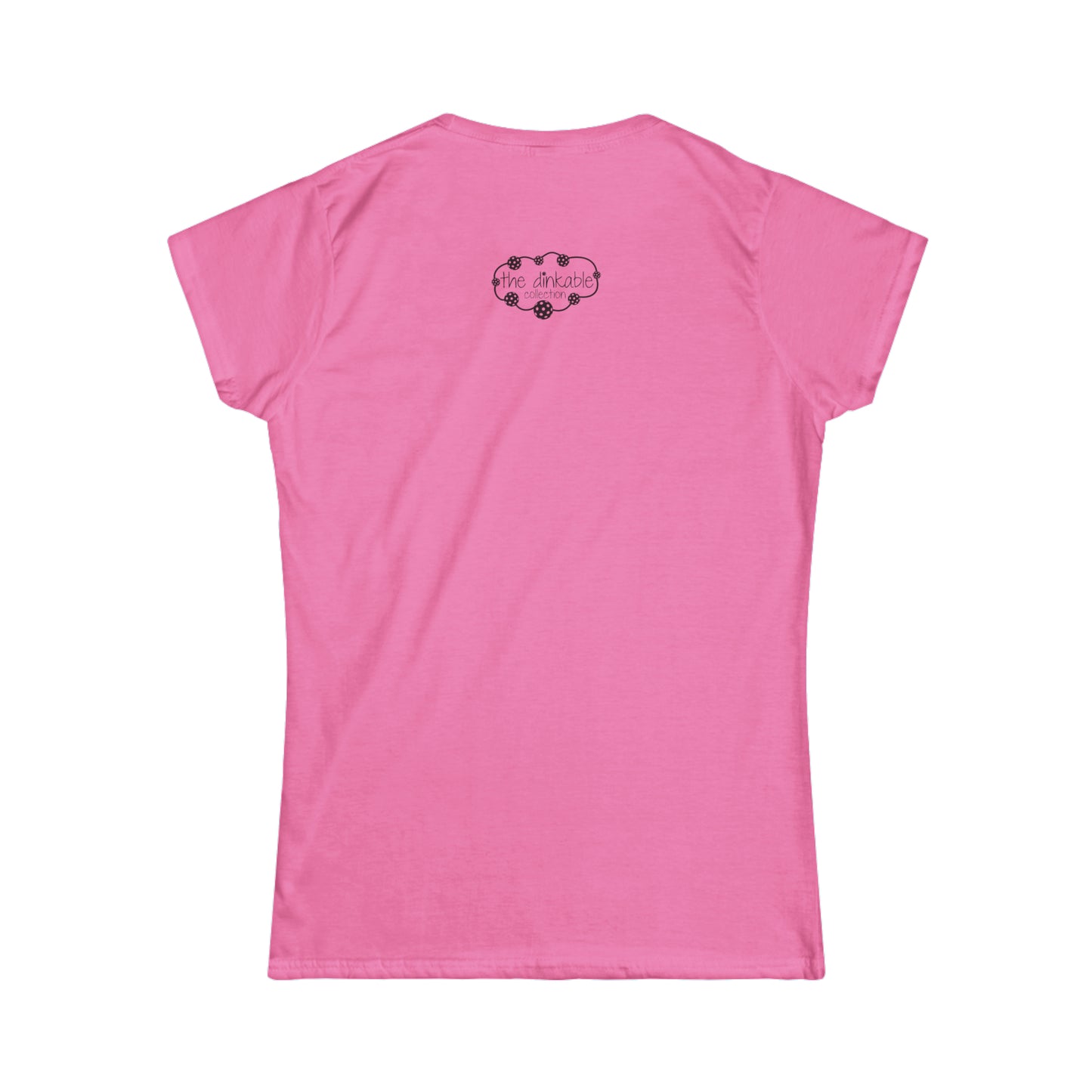 Women's Softstyle Tee PEACE LOVE DINK