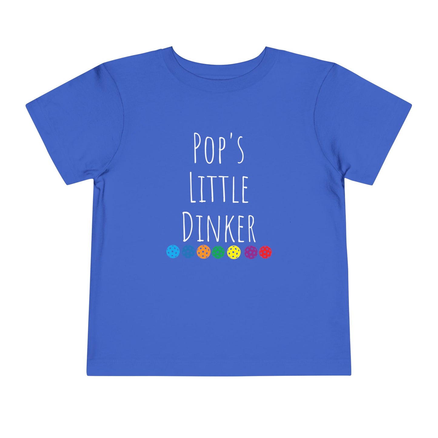 Toddler Short Sleeve Tee - pops little dinker