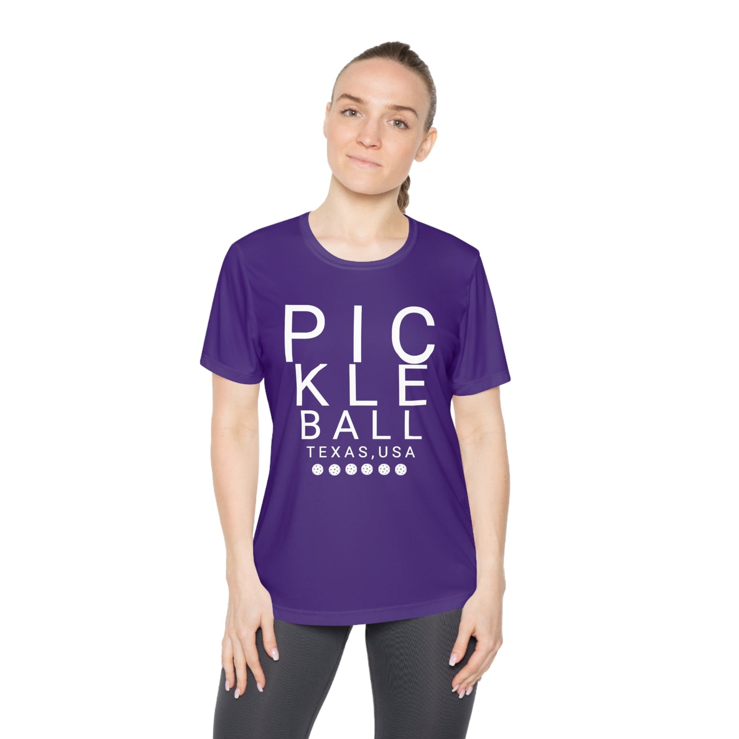 Ladies Competitor Tee - PICKLEBALL TEXAS USA