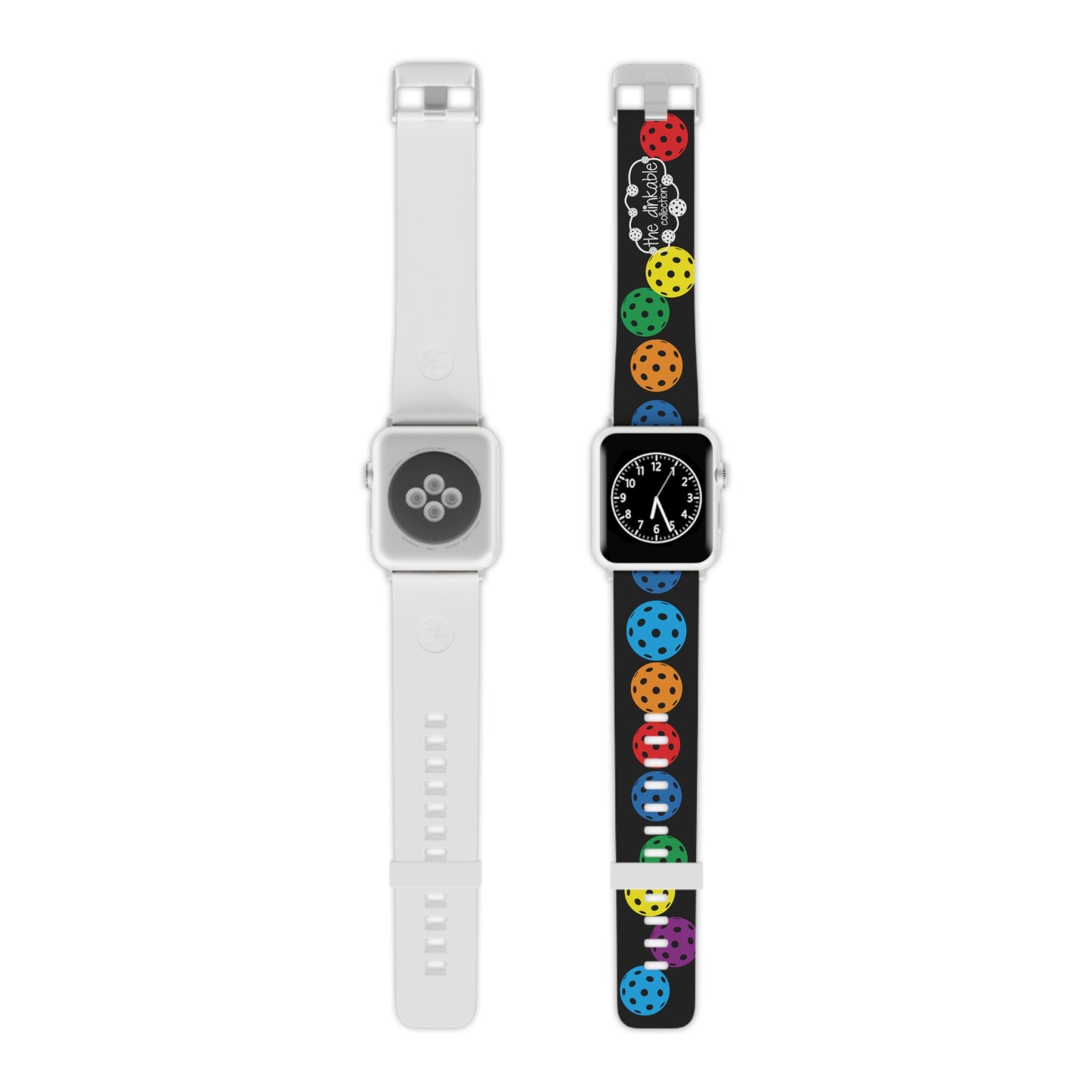PICKLEBALL Watch Band for Apple Watch BLUE AND WHITE