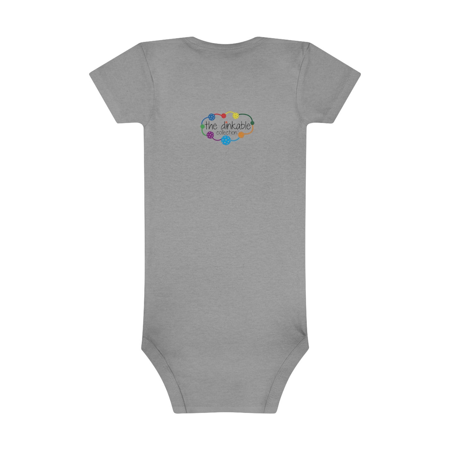 PICKLEBALL Baby Short Sleeve Onesie® Nanas little dinker