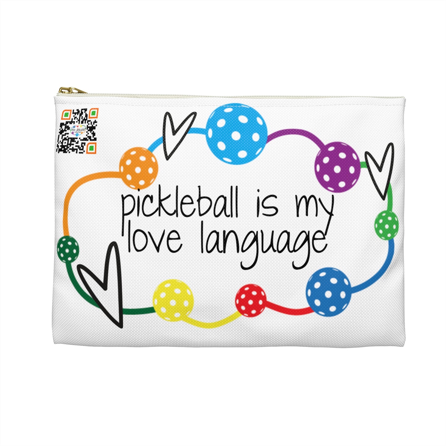 PICKLEBALL Accessory Pouch 'pickleball is my love language'