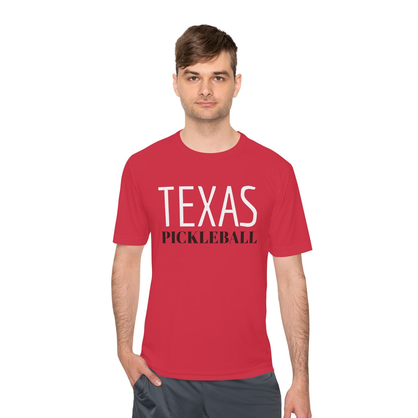 PICKLEBALL - Unisex Moisture Wicking Tee TEXAS PICKLEBALL