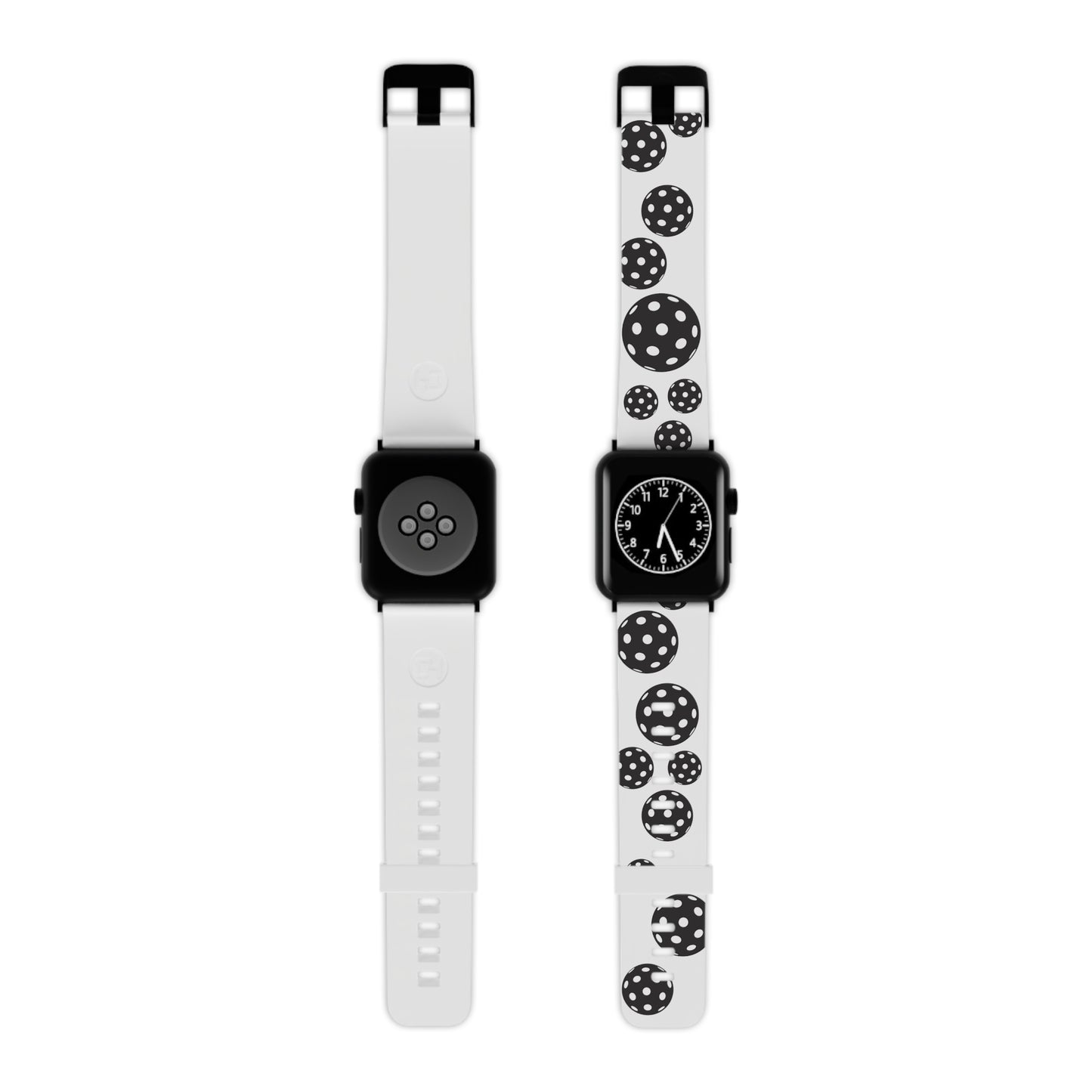 PICKLEBALL Watch Band for Apple Watch BLACK & WHITE