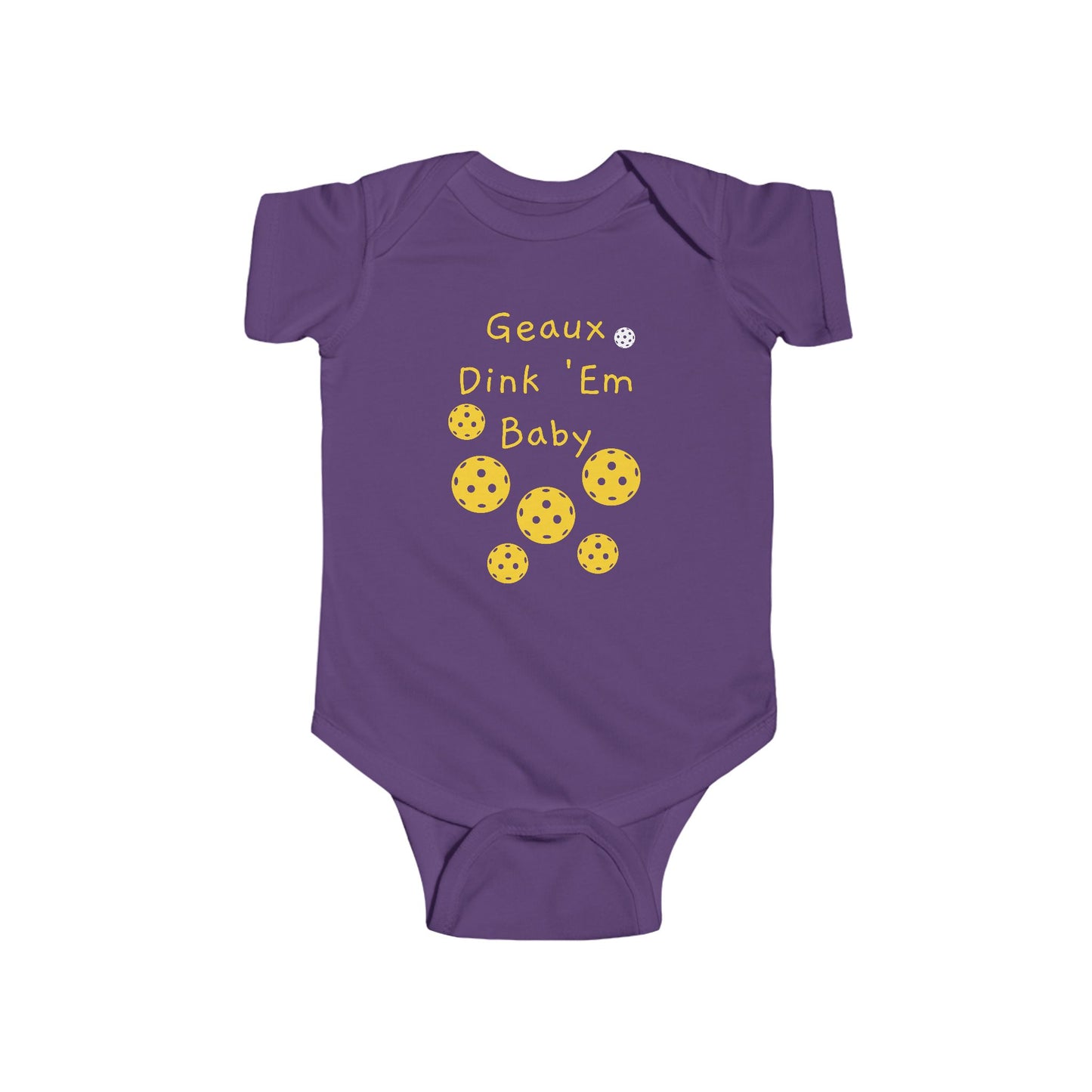Infant Fine Jersey Bodysuit - LSU