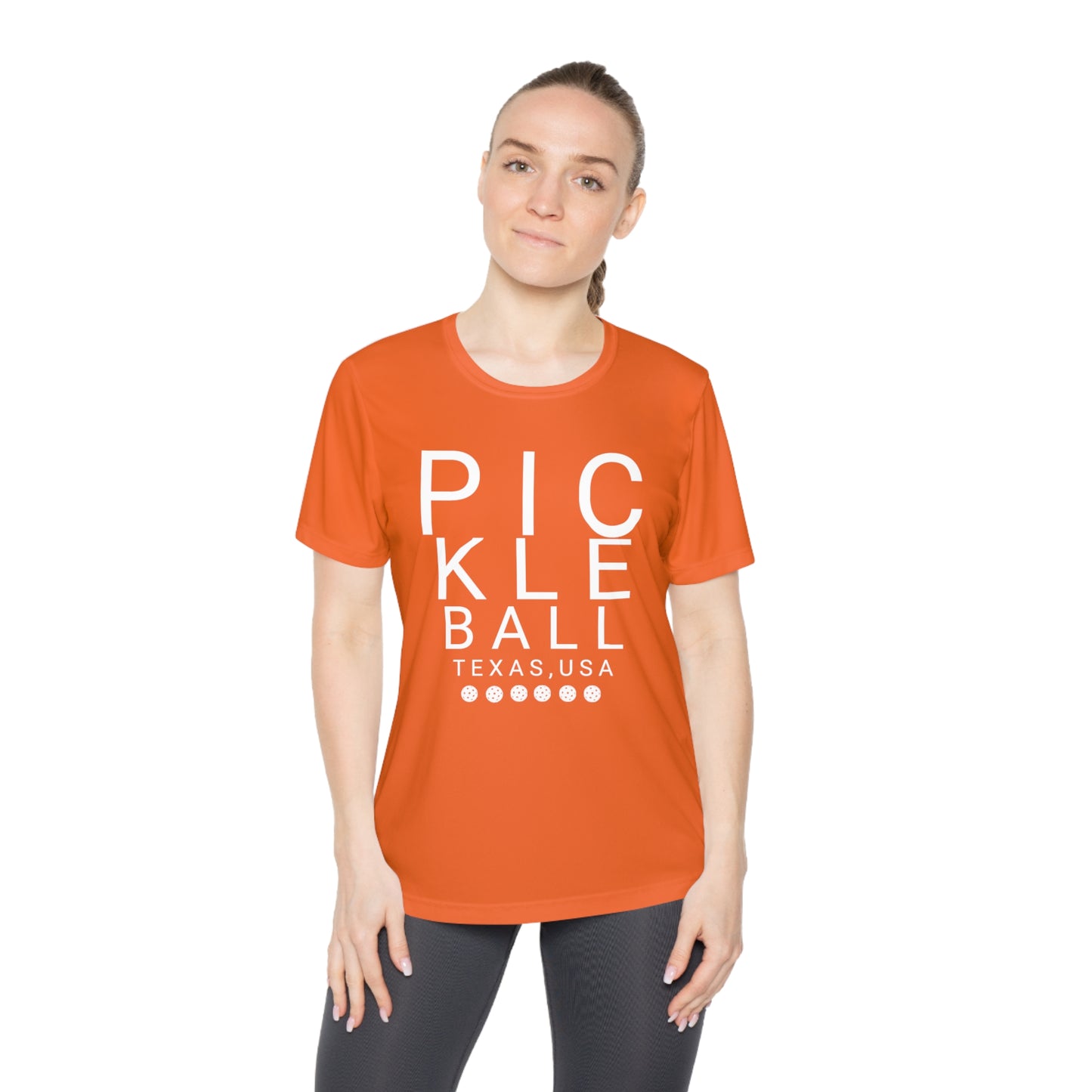 Ladies Competitor Tee - PICKLEBALL TEXAS USA
