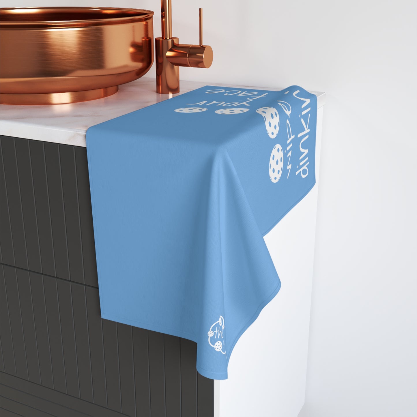 PICKLEBALL Hand Towel 'wipe your dinkin face'