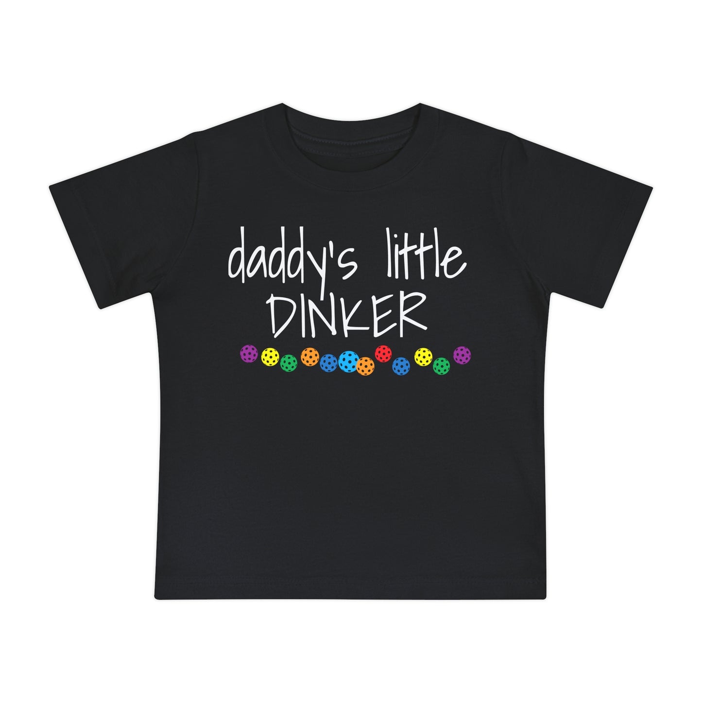 Pickleball Baby Short Sleeve T-Shirt - Daddy's little dinker