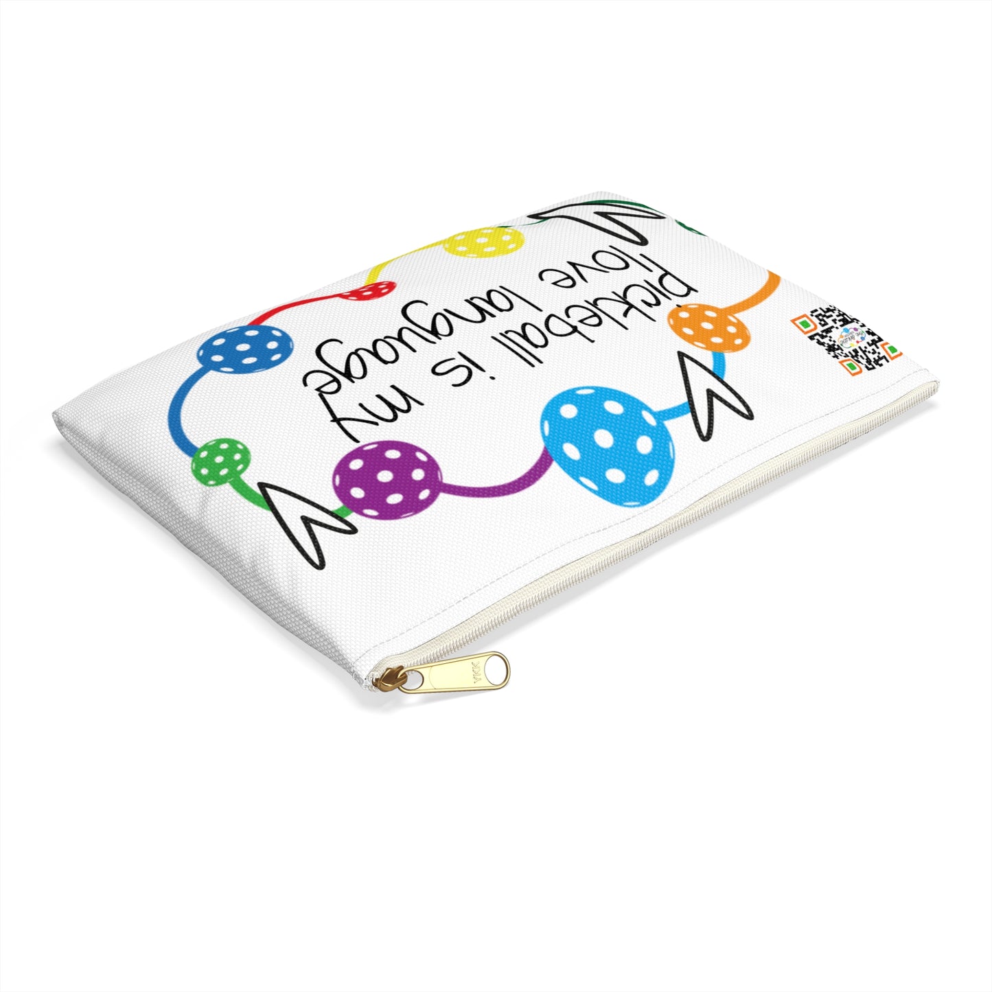 PICKLEBALL Accessory Pouch 'pickleball is my love language'