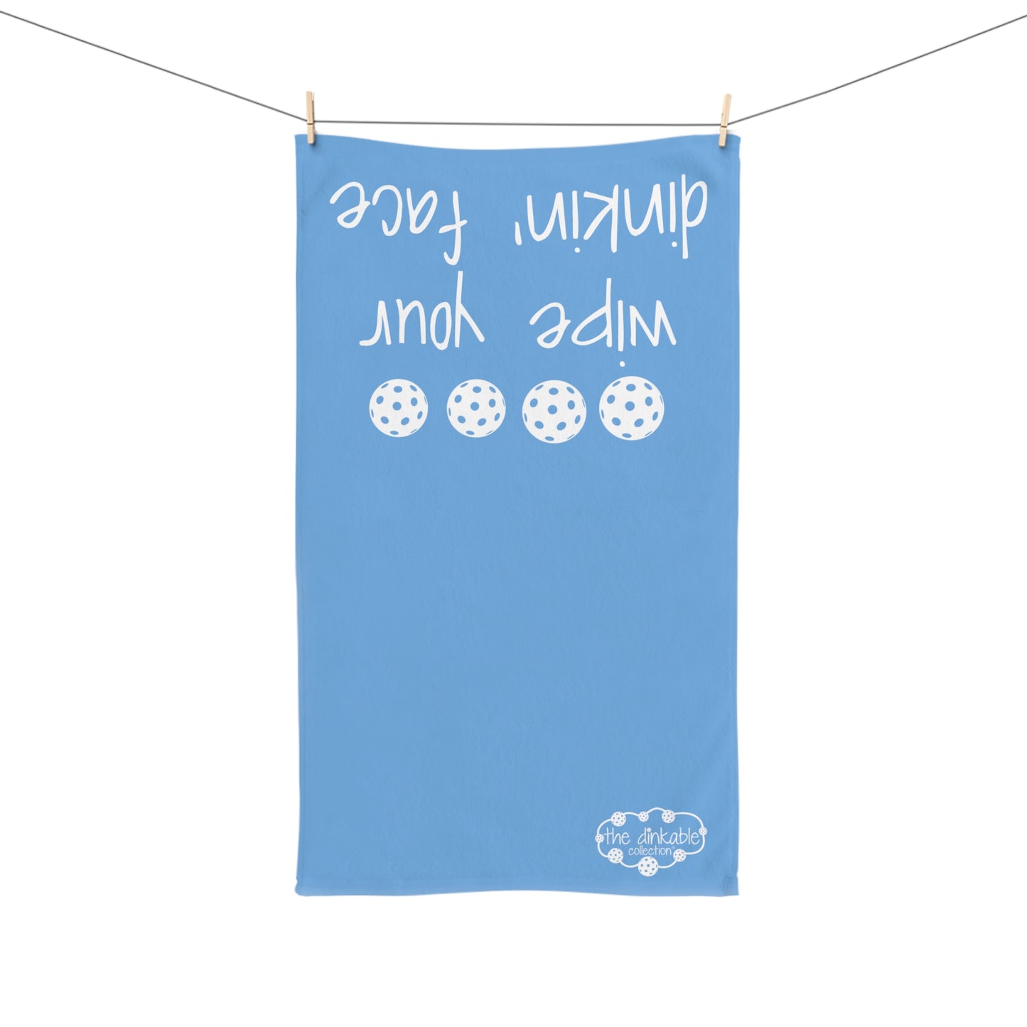 PICKLEBALL Hand Towel 'wipe your dinkin face'
