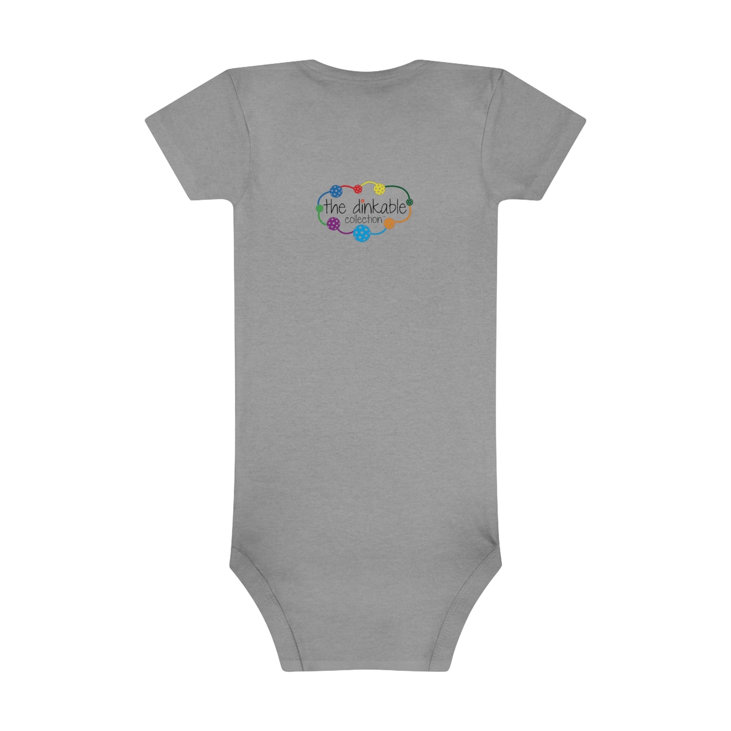 PICKLEBALL Baby Short Sleeve Onesie® 'born to dink'