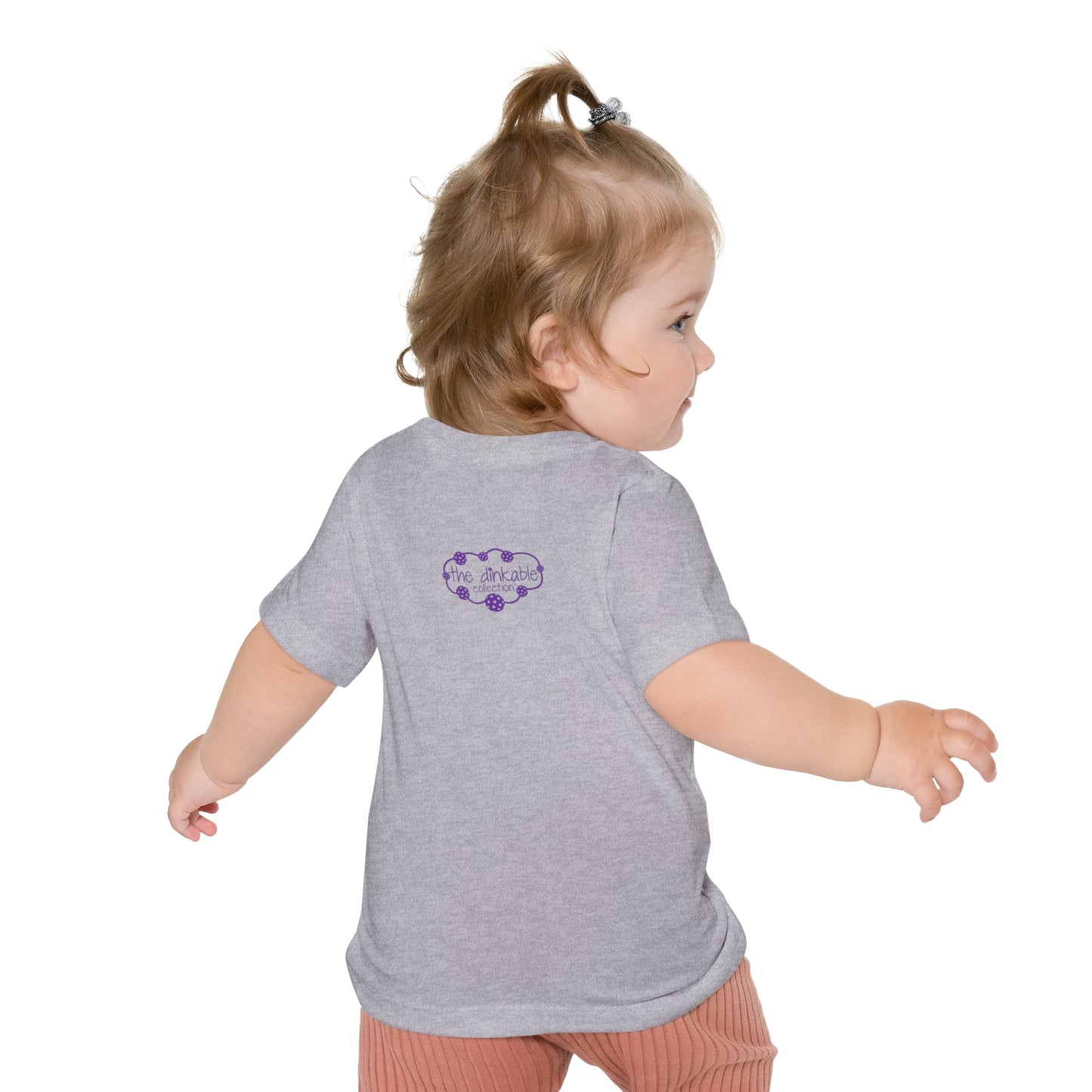 Pickleball Baby Short Sleeve T-Shirt - Daddy's little dinker